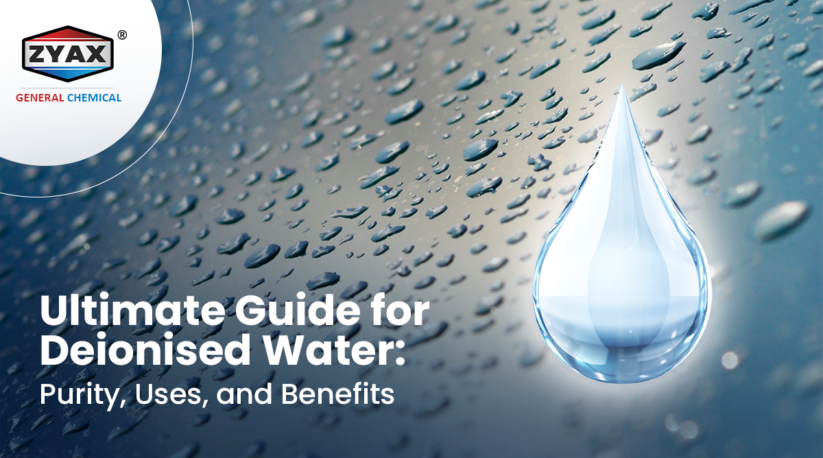 Guide to deionised water, its purity and uses