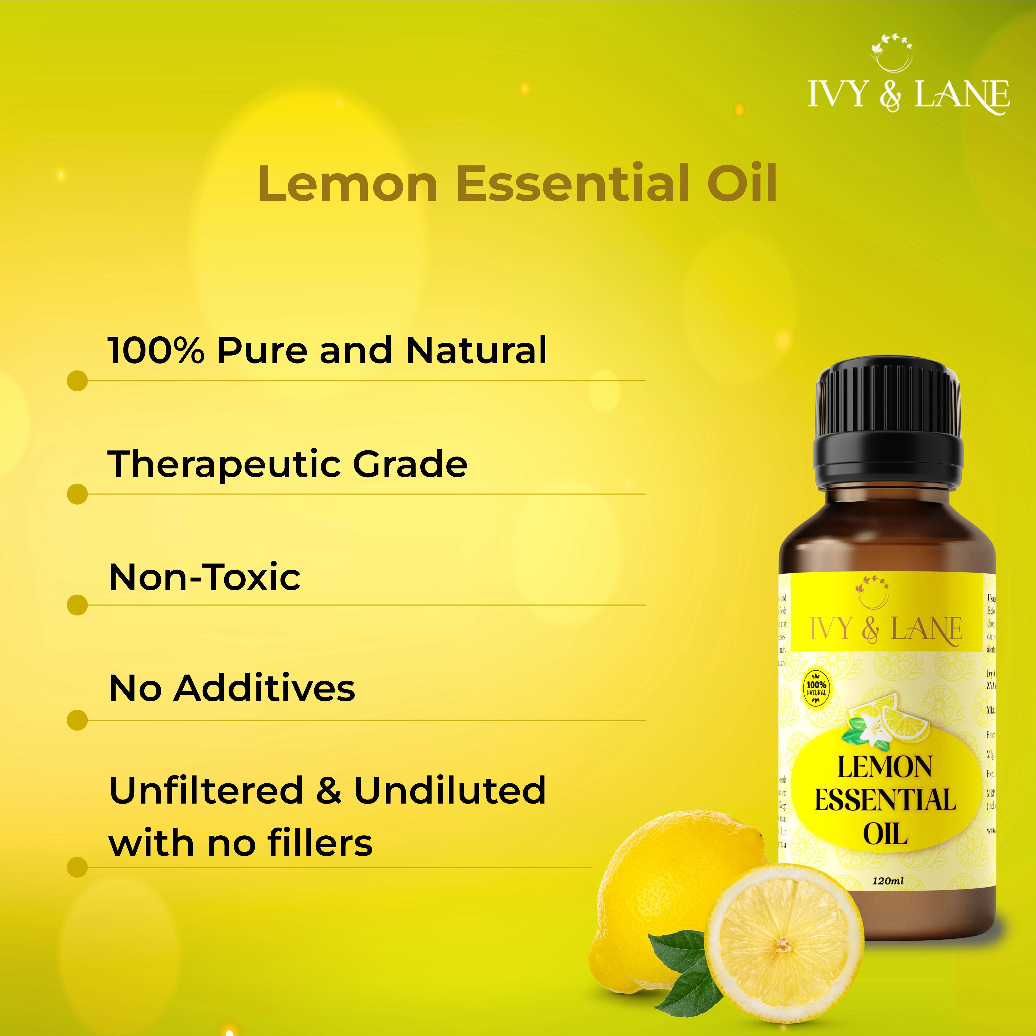 Ivy & Lane Lemon Essential Oil