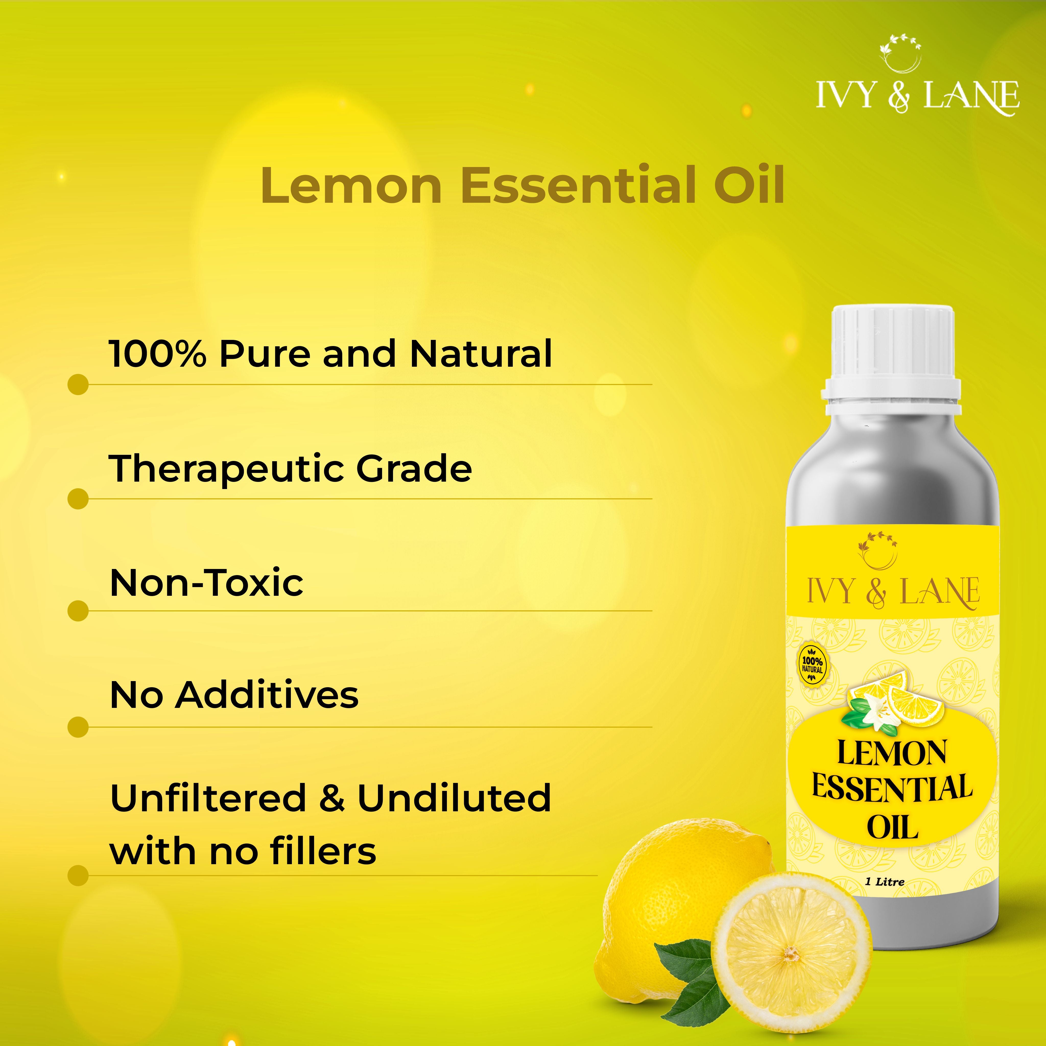 Ivy & Lane Lemon Essential Oil