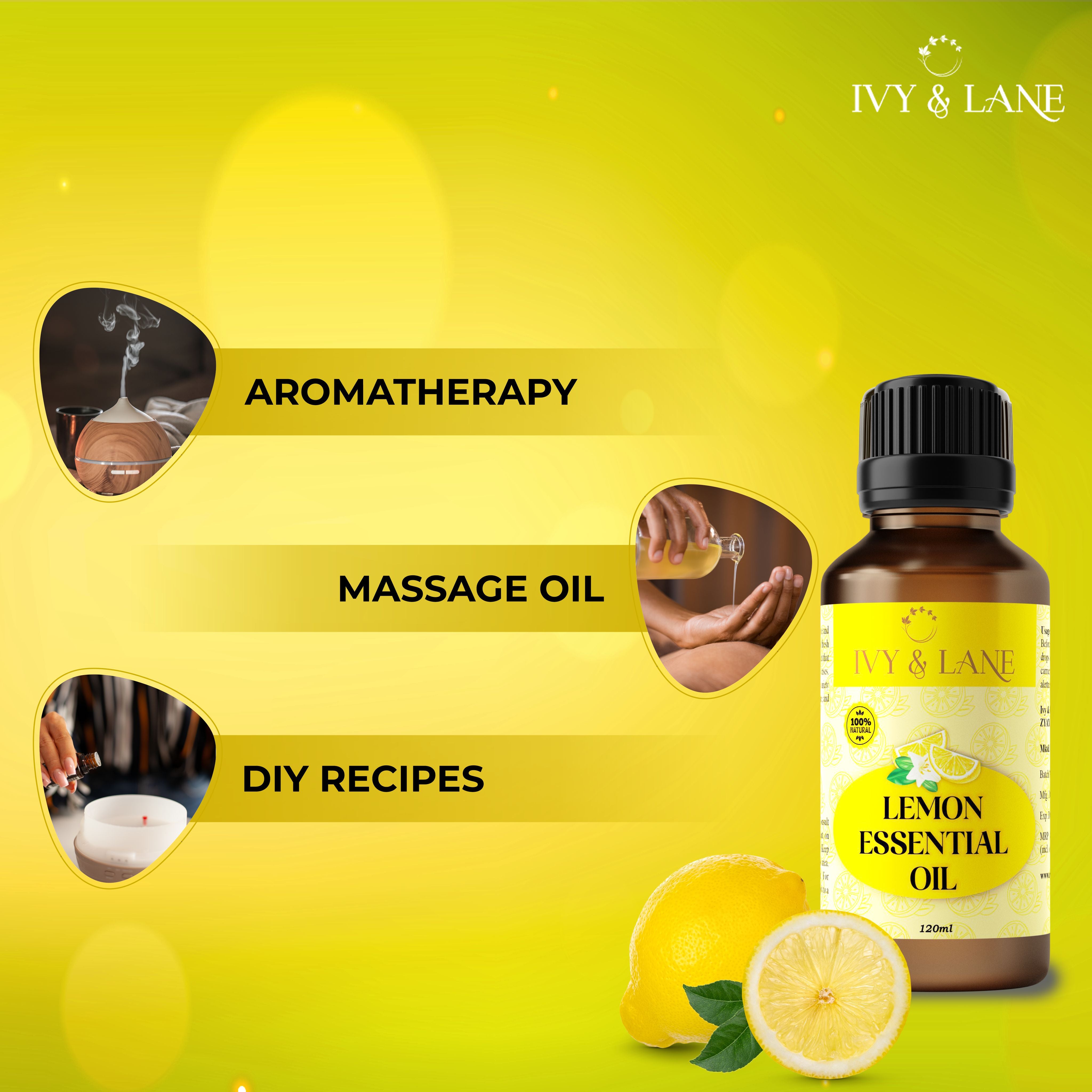 Ivy & Lane Lemon Essential Oil