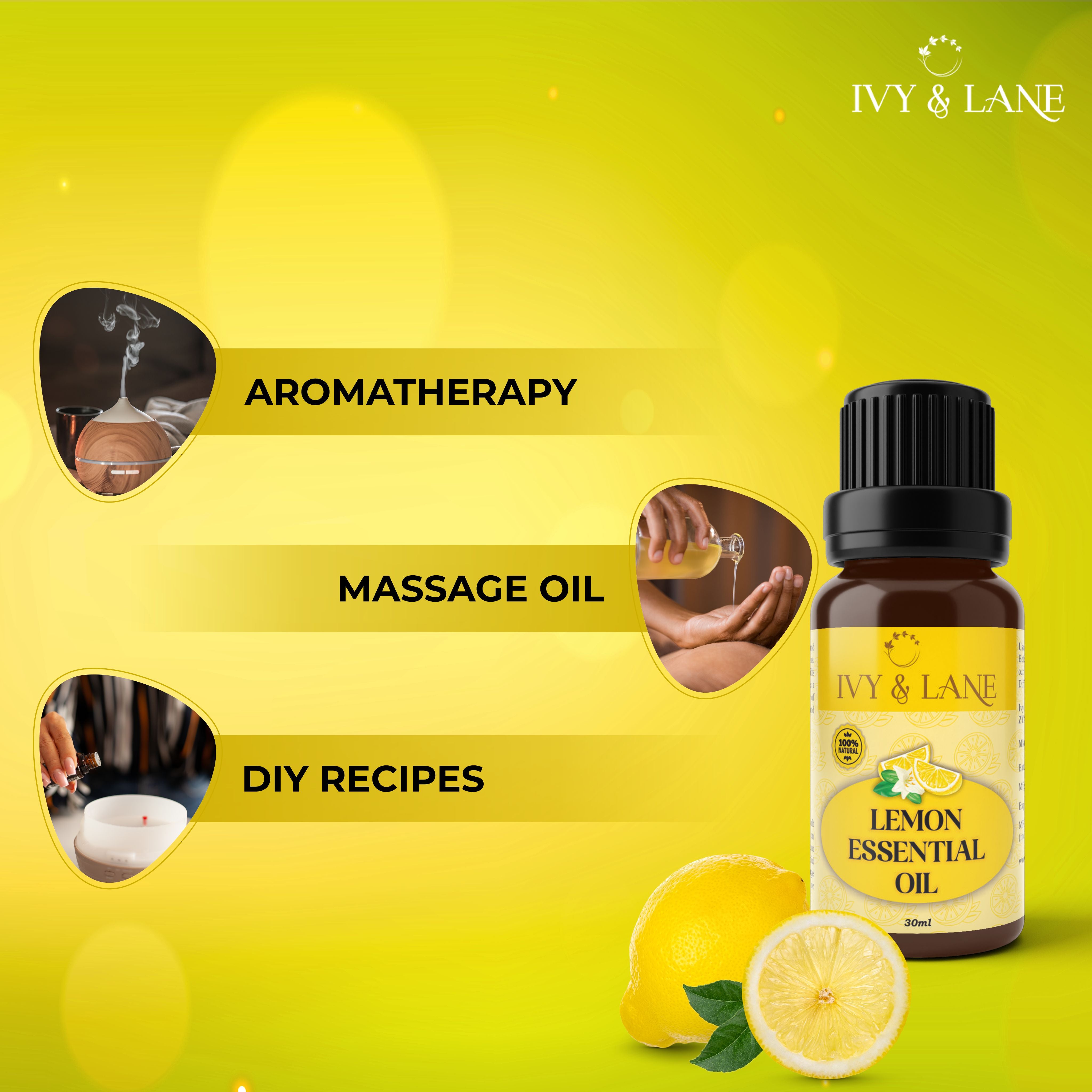 Ivy & Lane Lemon Essential Oil
