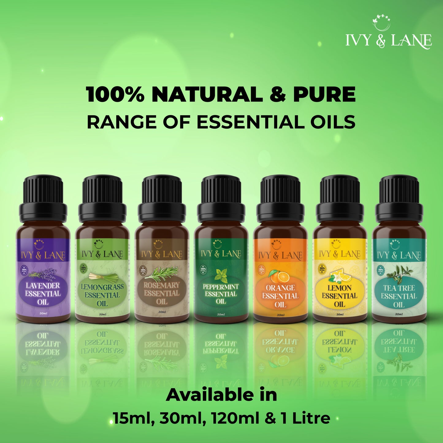 Ivy & Lane Lemon Grass Essential Oil