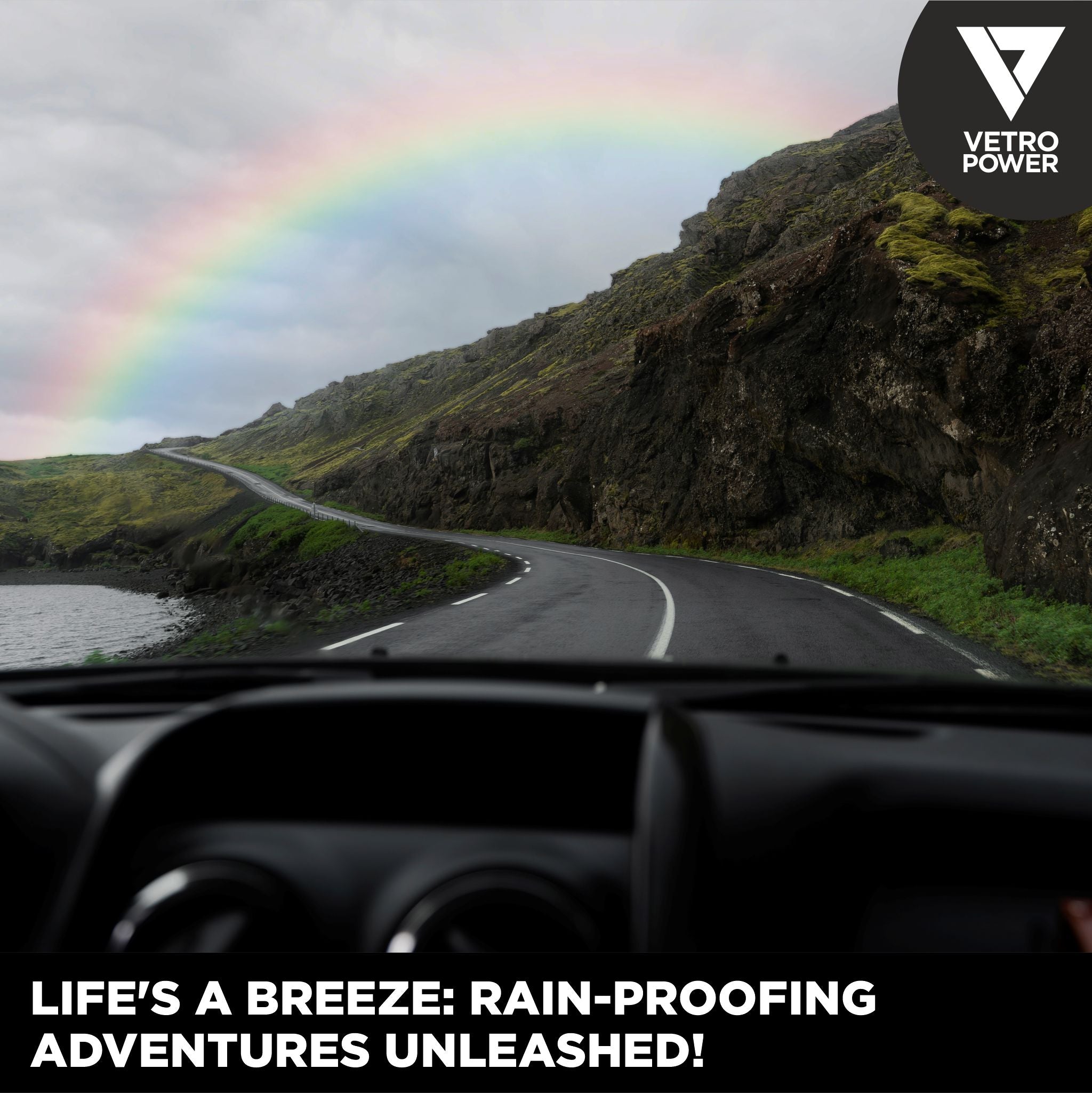 Vetro Power Auto Glass Rain Repellent Spray