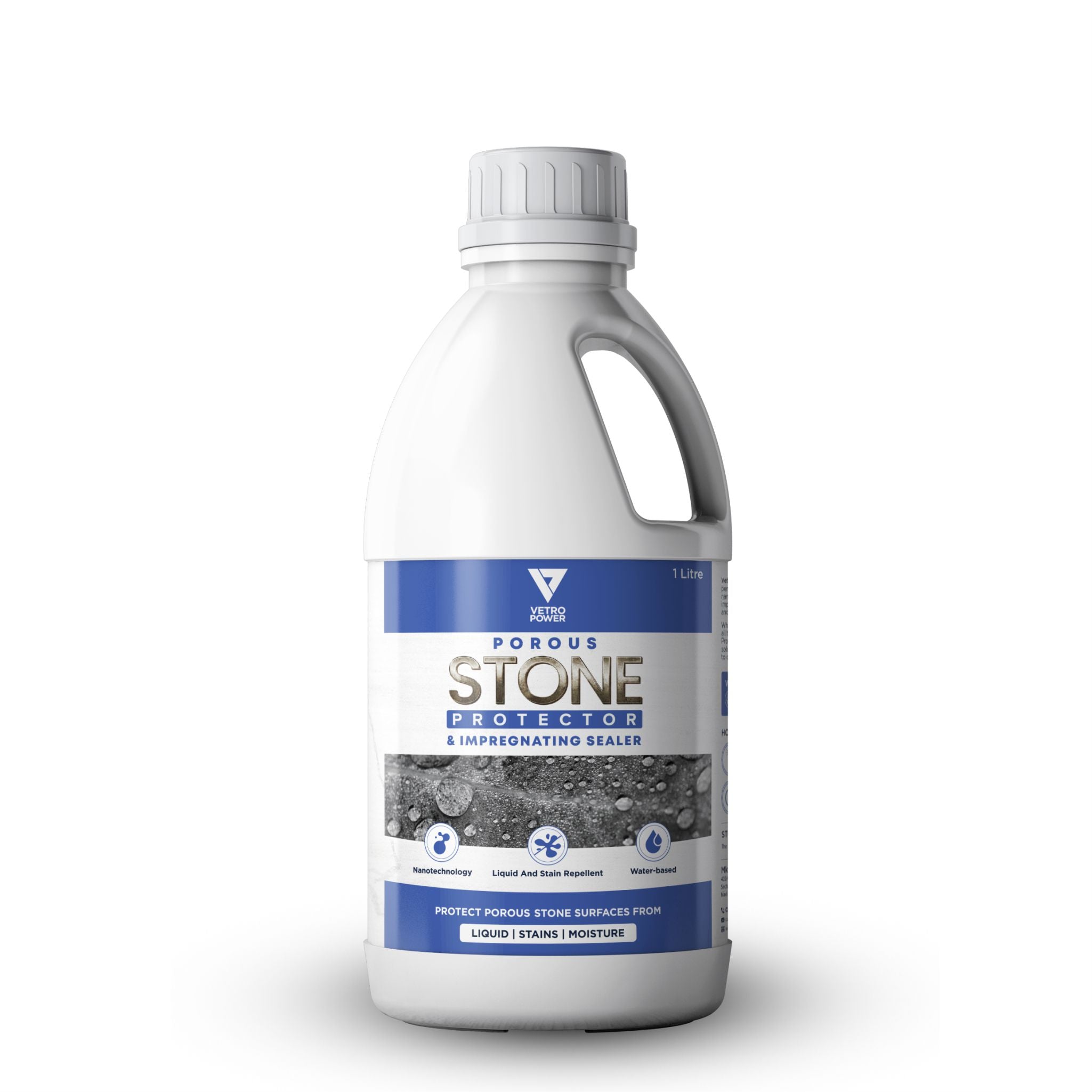 Vetro Power Porous Stone Protector Spray and Impregnating Sealer