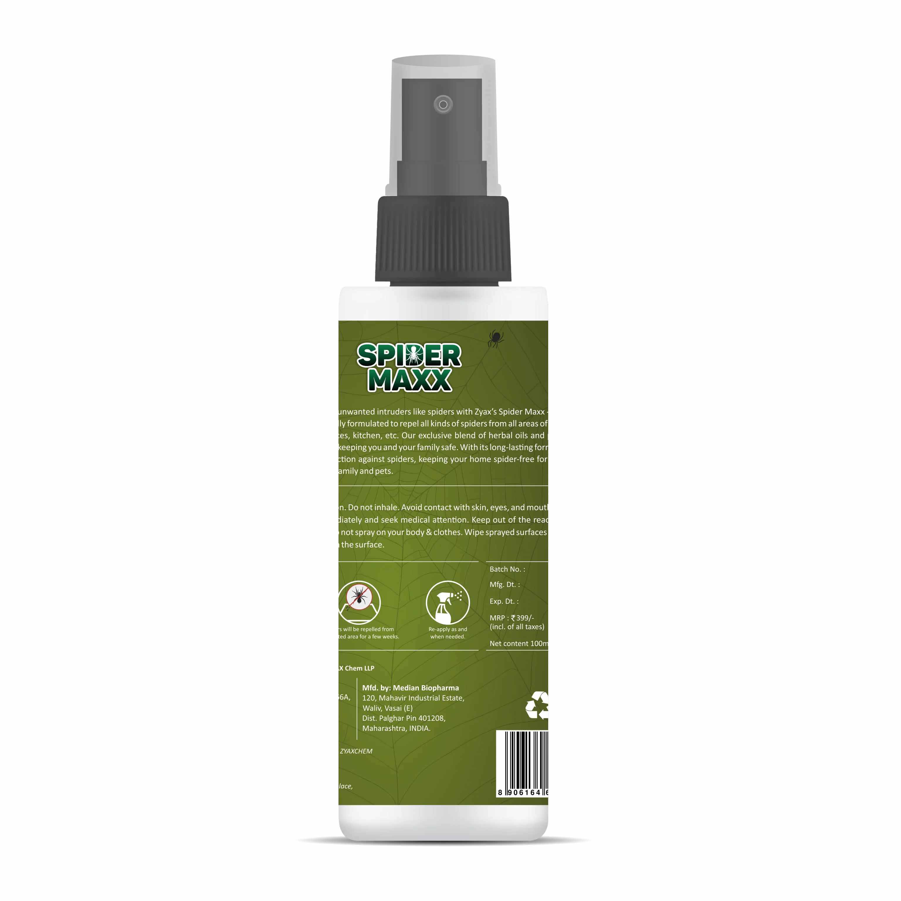 Zyax Spider Maxx - Household Insect Repellent Spray - Zyax.in