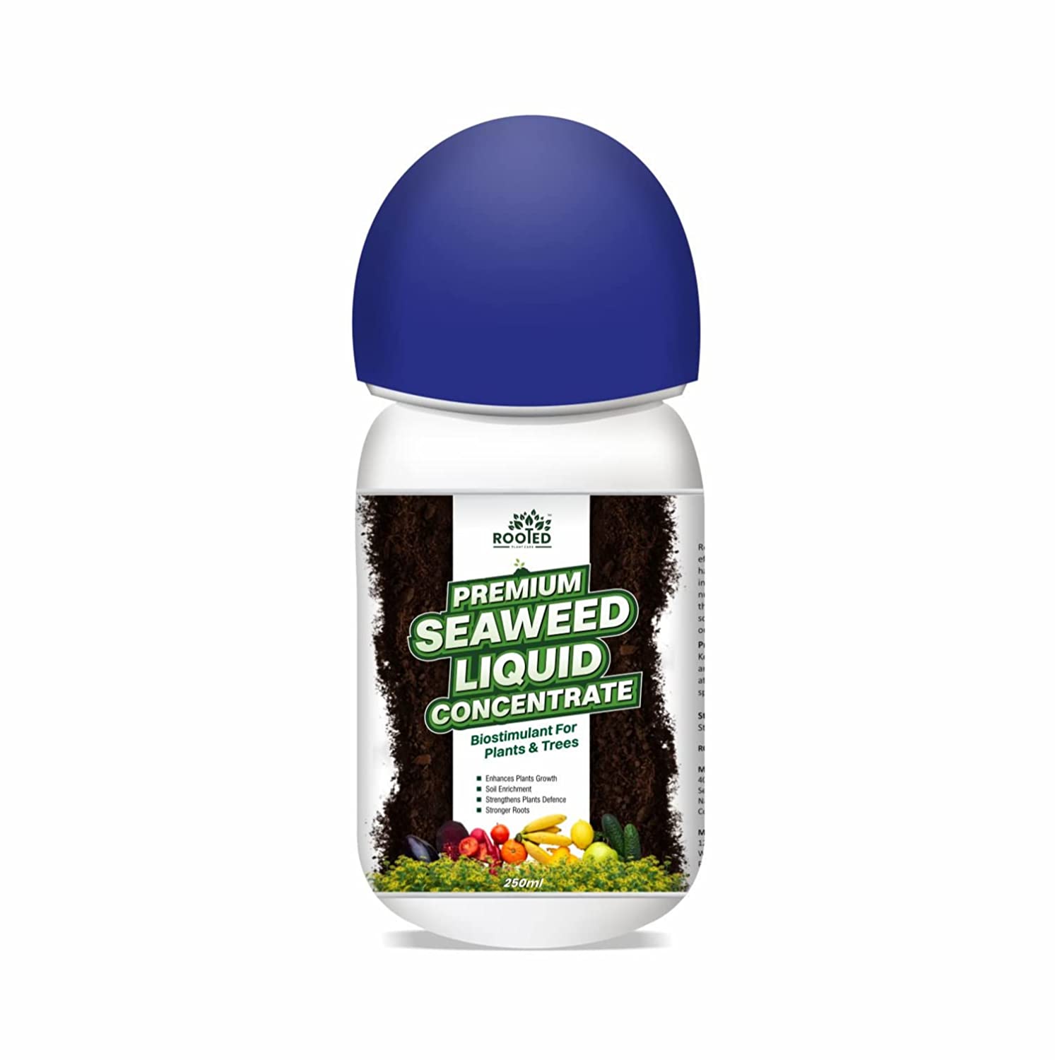Rooted Premium Seaweed Liquid Concentrate - Natural Fertilizer - Zyax.in