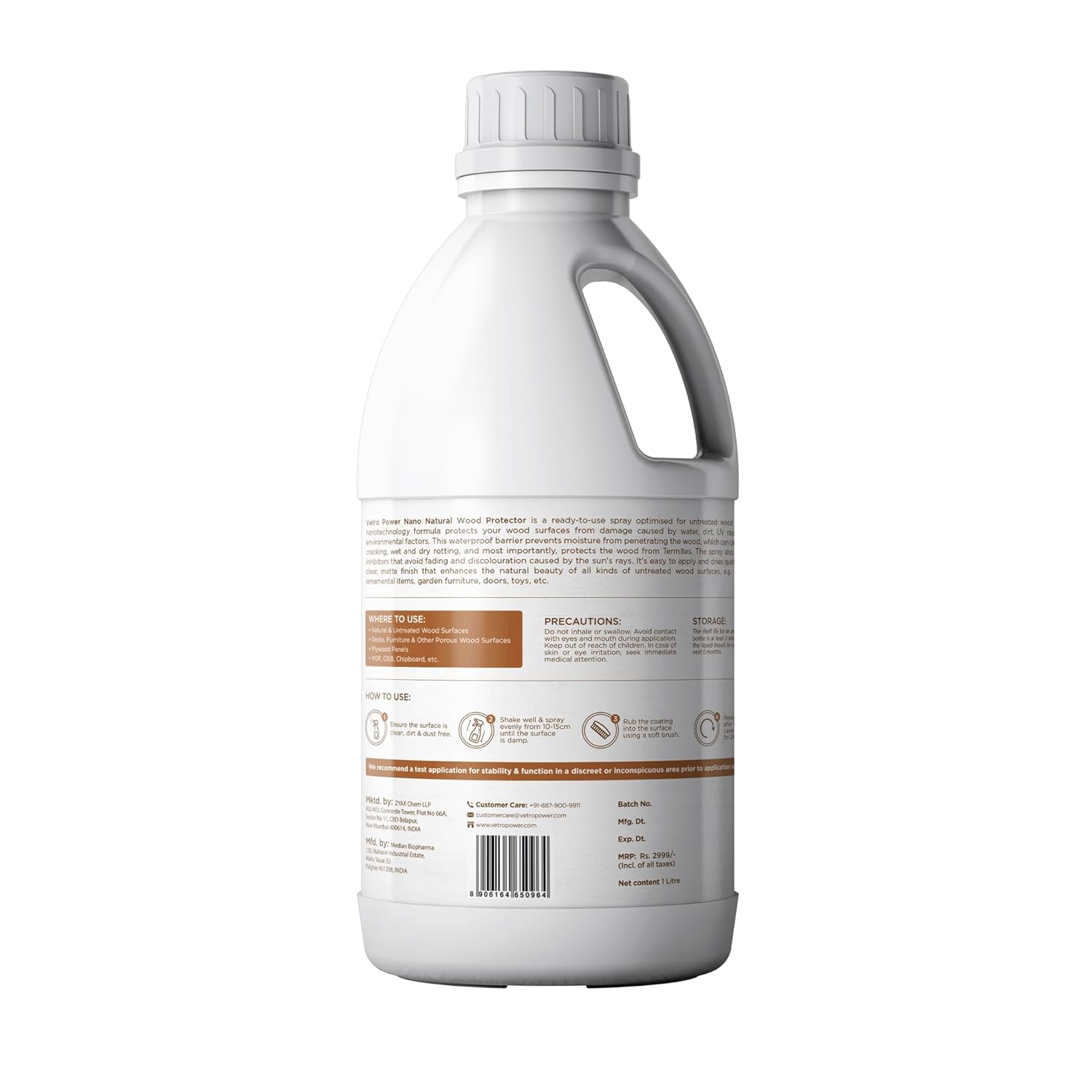 Vetro Power Natural Wood Protector