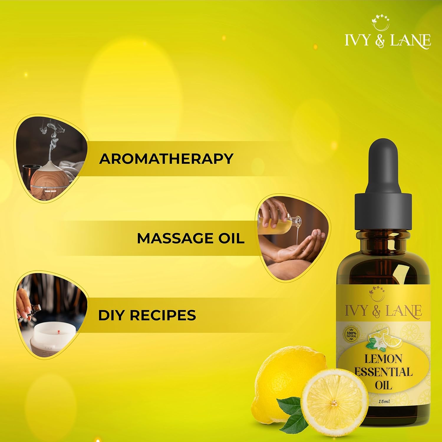 Ivy & Lane Lemon Essential Oil