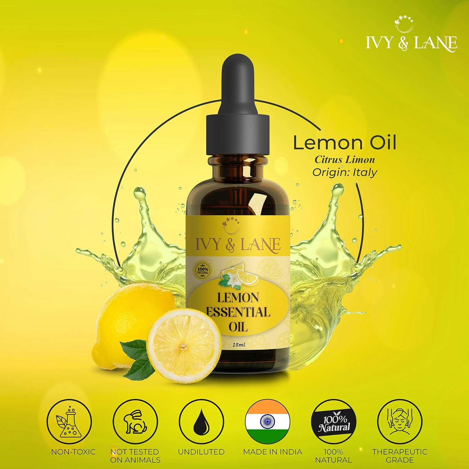 Ivy & Lane Lemon Essential Oil