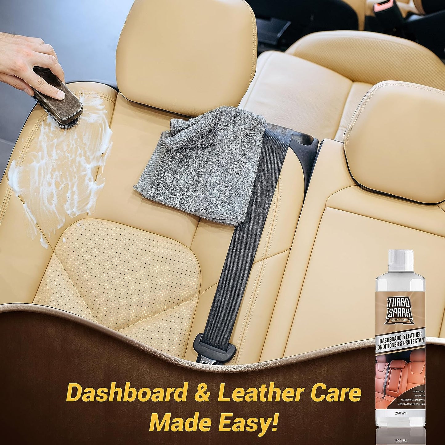 Turbo Spark Dashboard & Leather Conditioner