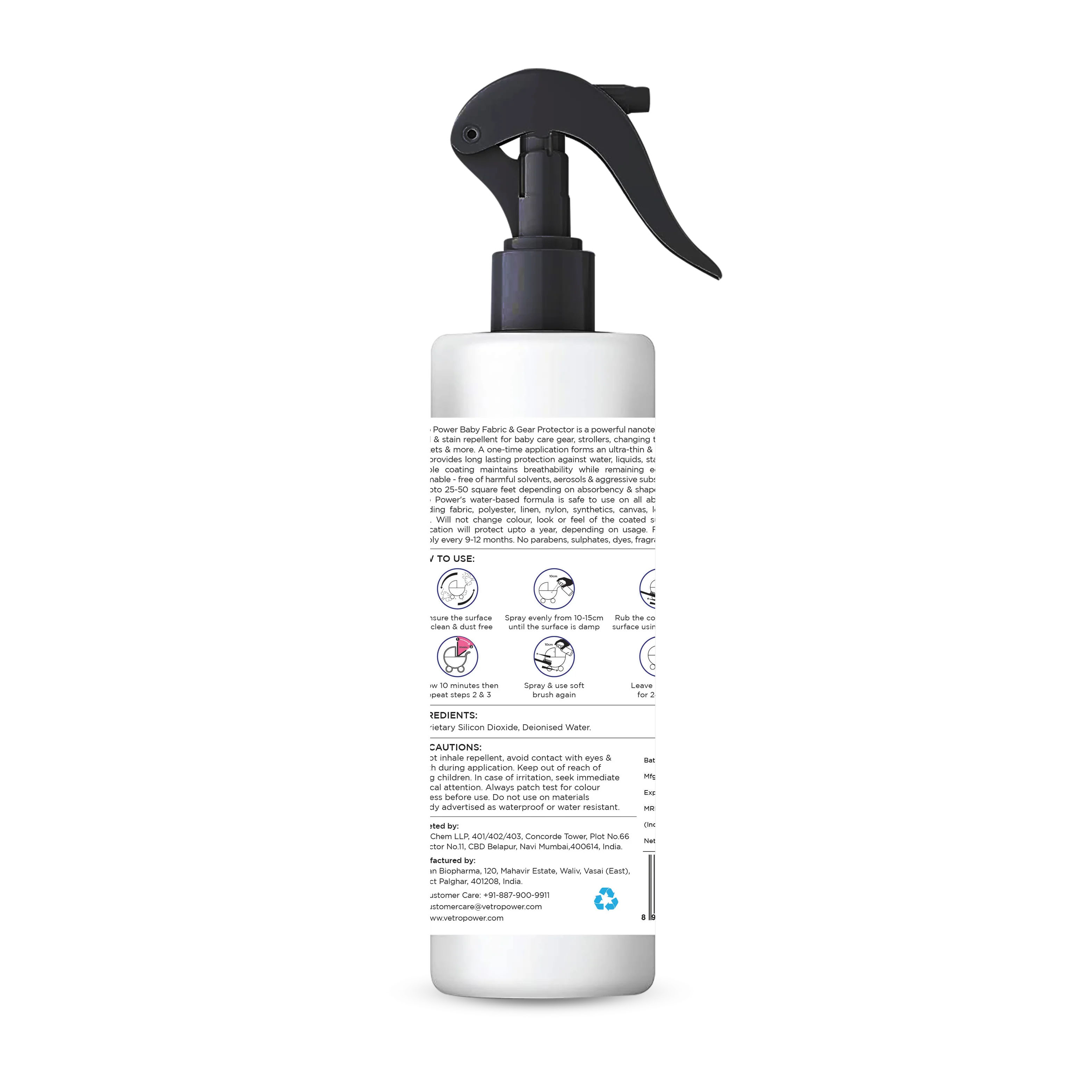 Vetro Power Baby Fabric & Gear Protector