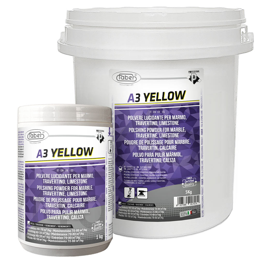 Faber Tile & Stone Care A1 YELLOW 1 kg and 5 kg