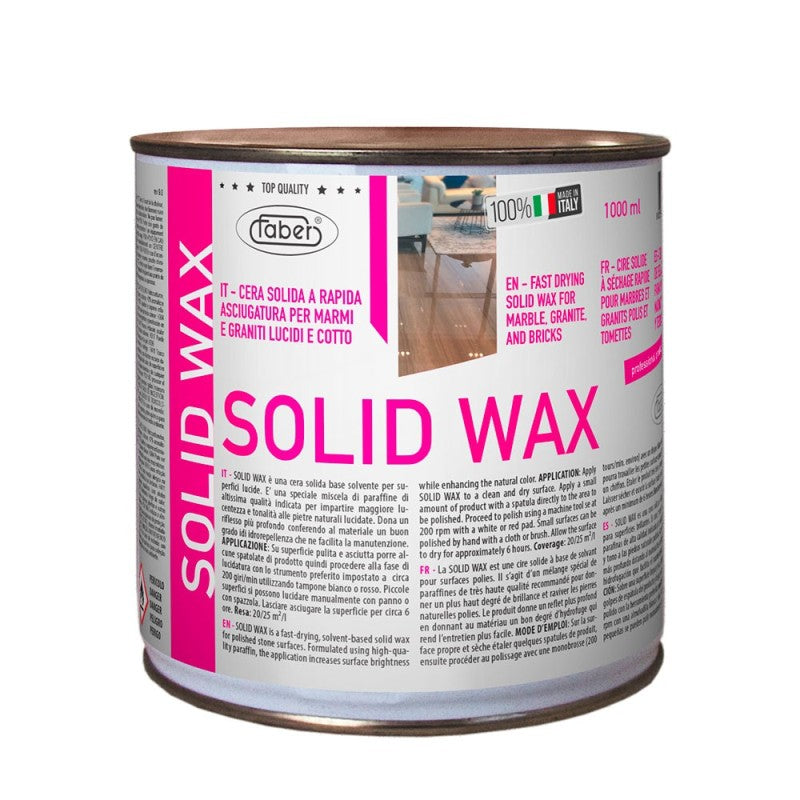 Faber Tile & Stone Care SOLID WAX