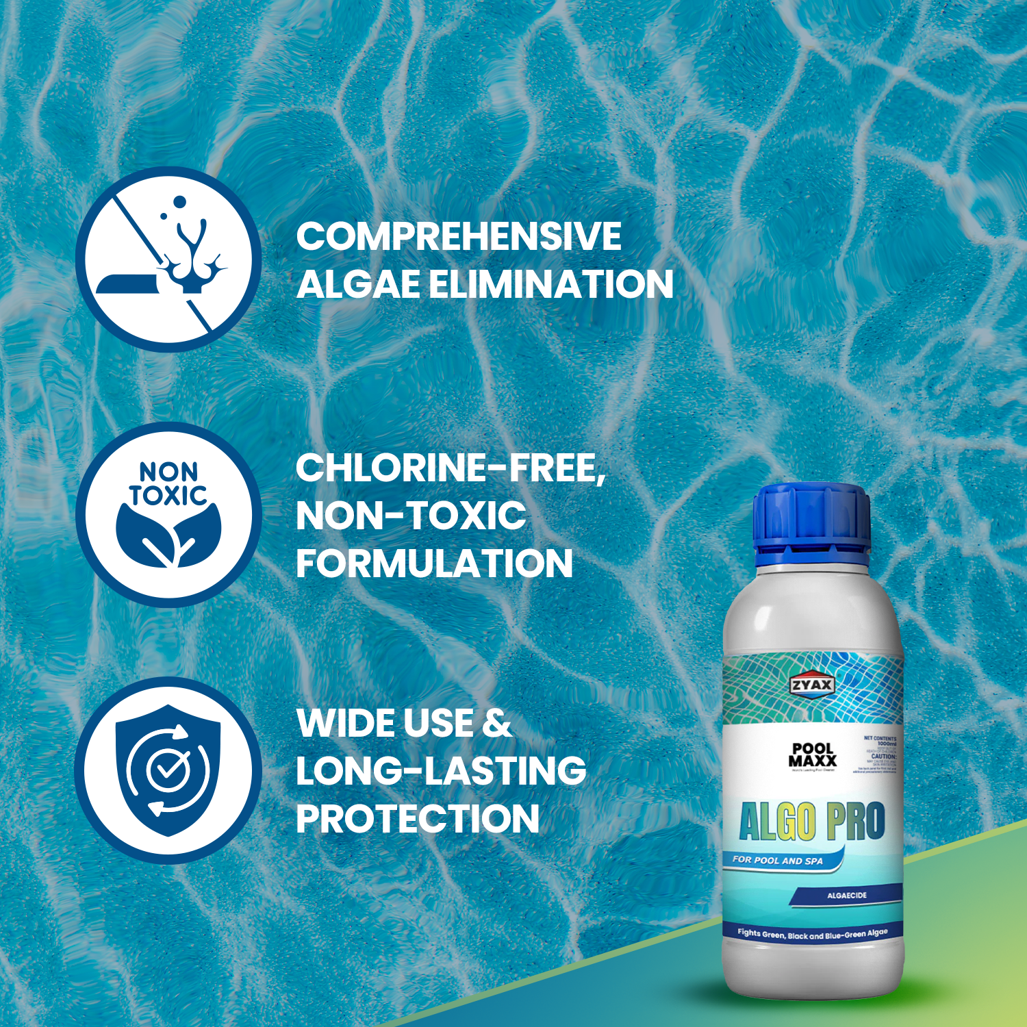 Features of Pool Maxx Algo Pro