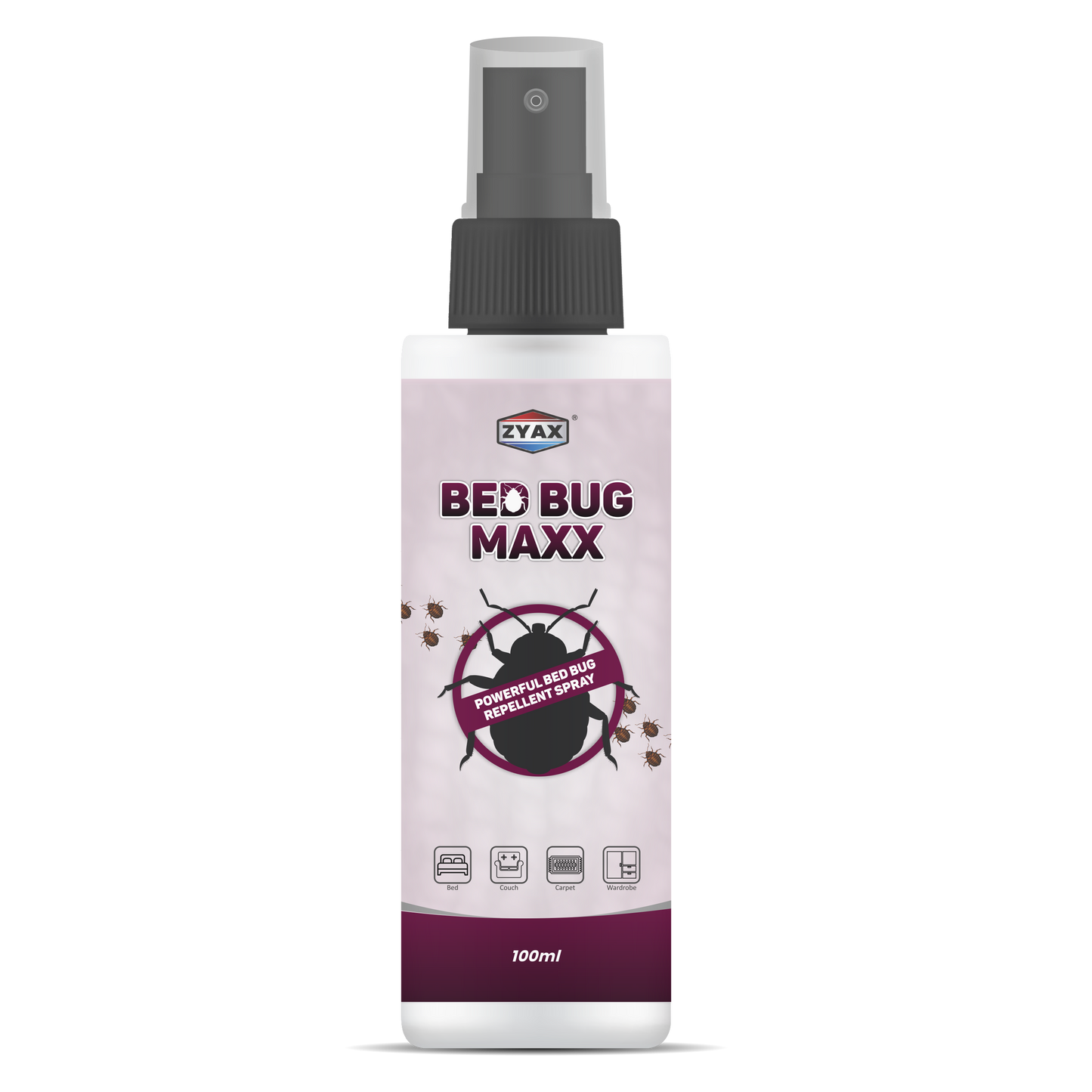 Zyax Bed Bug Maxx - Bed Bug Repellent Spray - Zyax.in