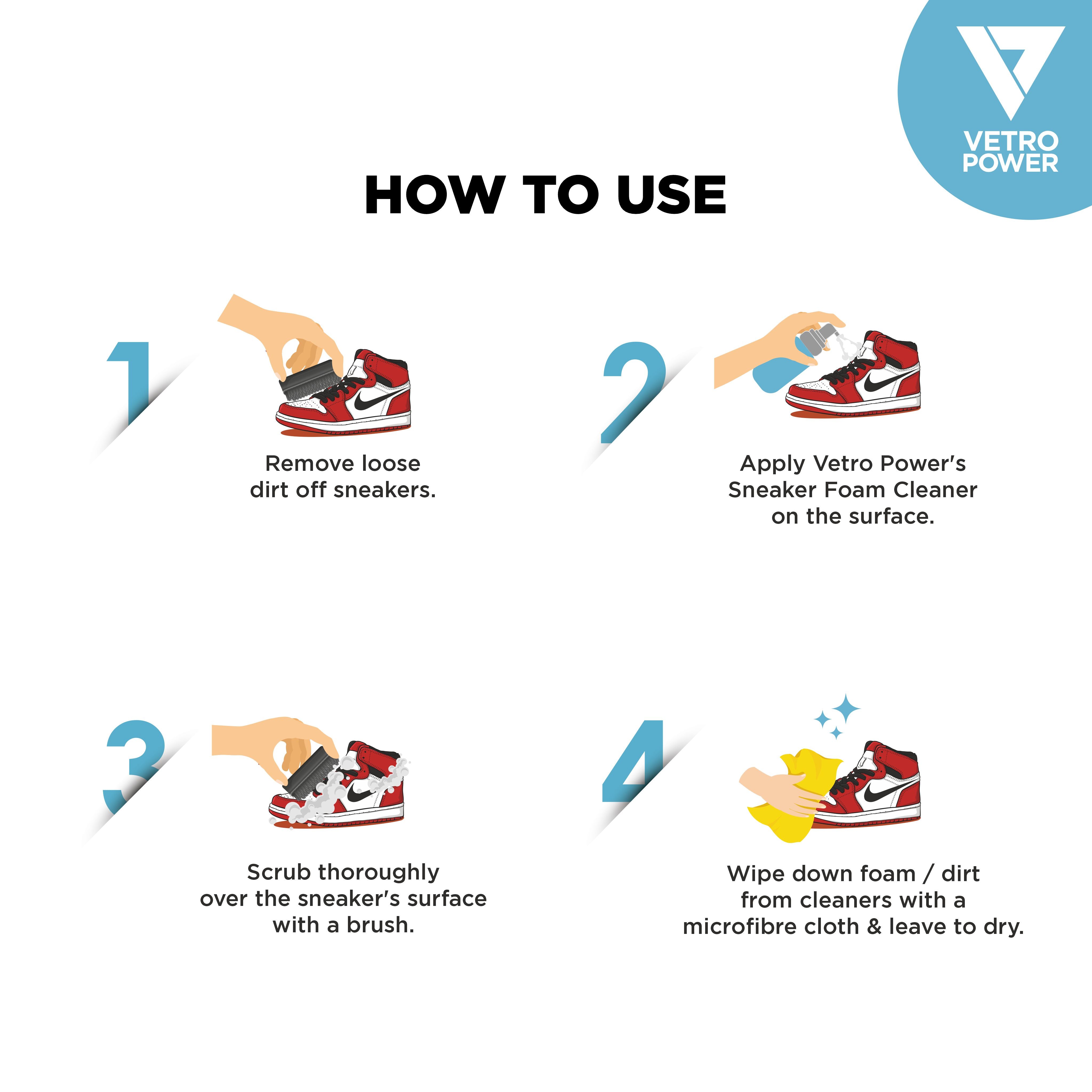 Vetro Power Sneaker Foam Cleaner