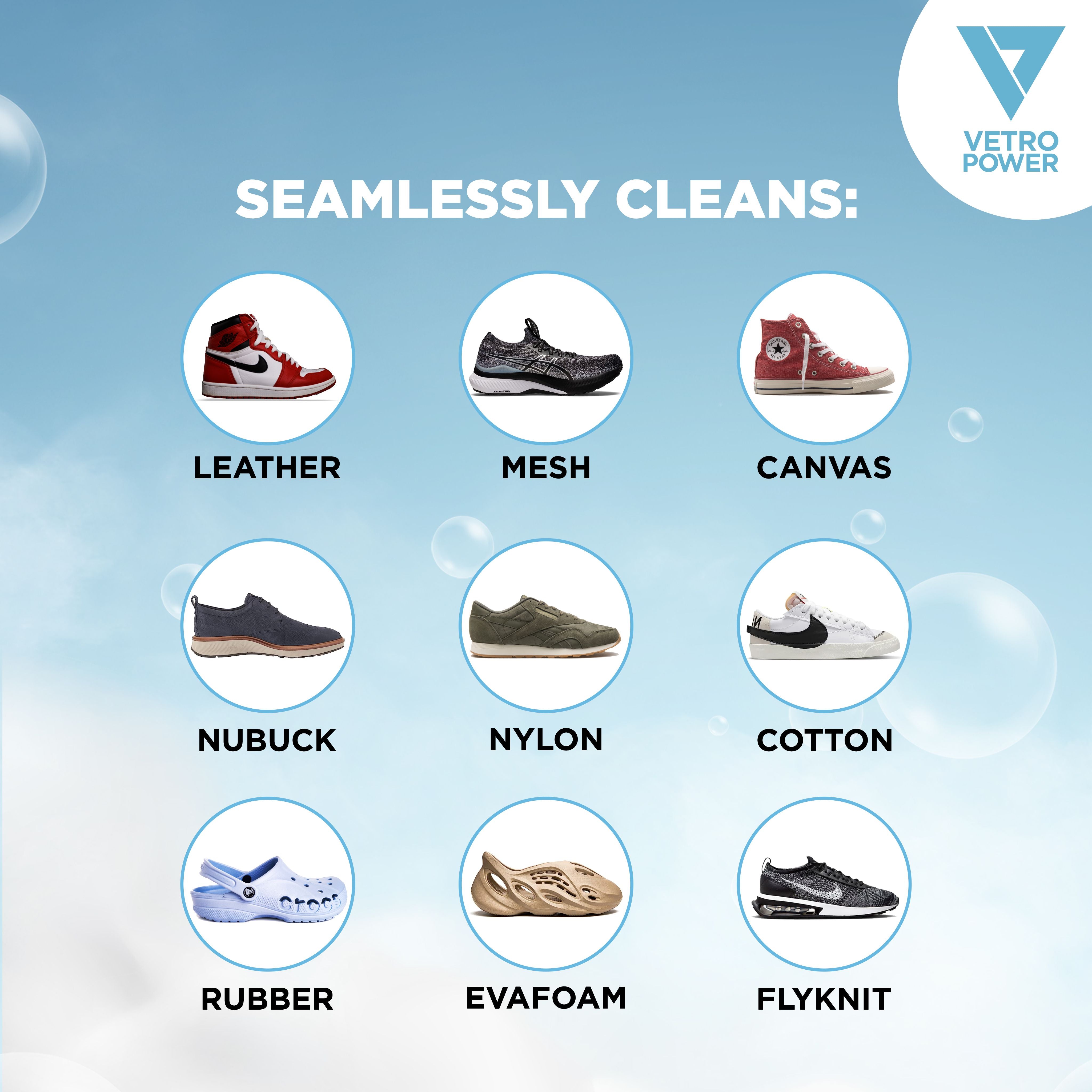 Vetro Power Sneaker Foam Cleaner