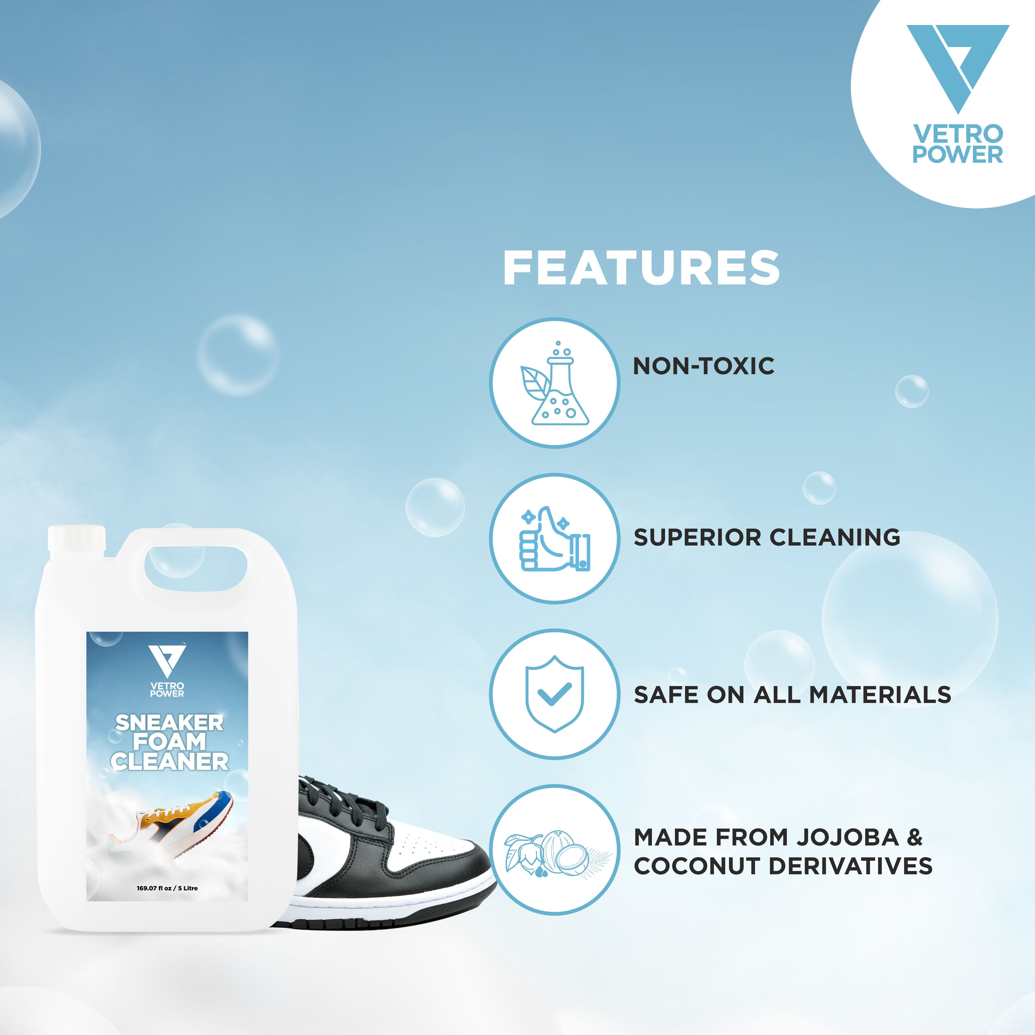 Vetro Power Sneaker Foam Cleaner