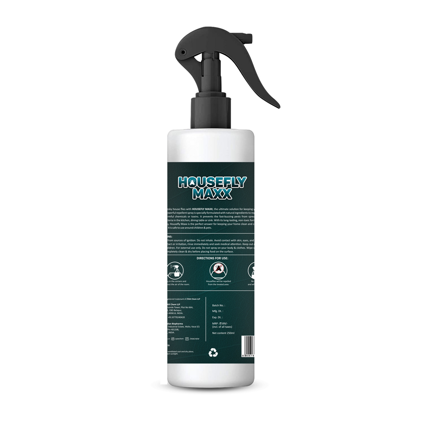 Zyax Housefly Maxx Repellent Spray - Zyax.in