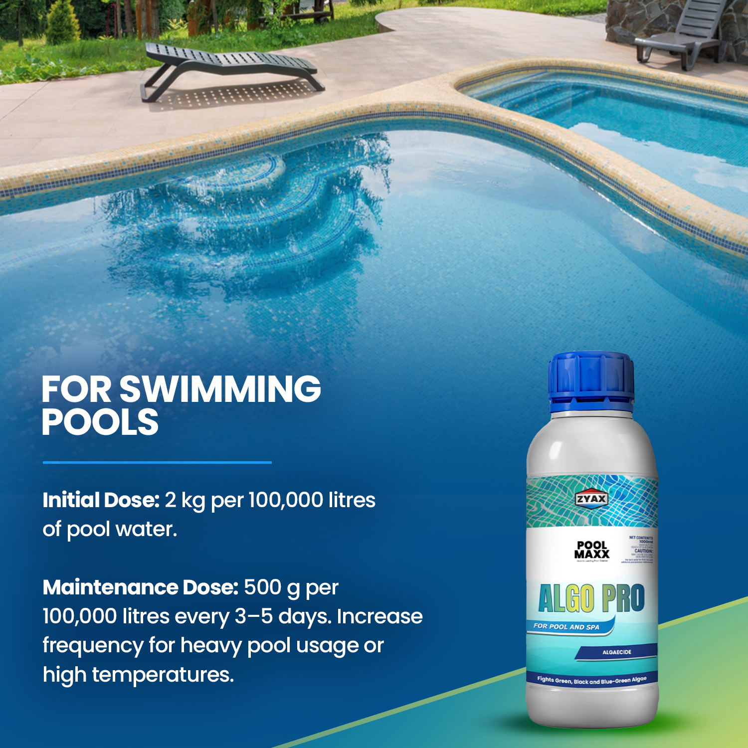 How to use Pool Maxx Algo Pro for swimming pools