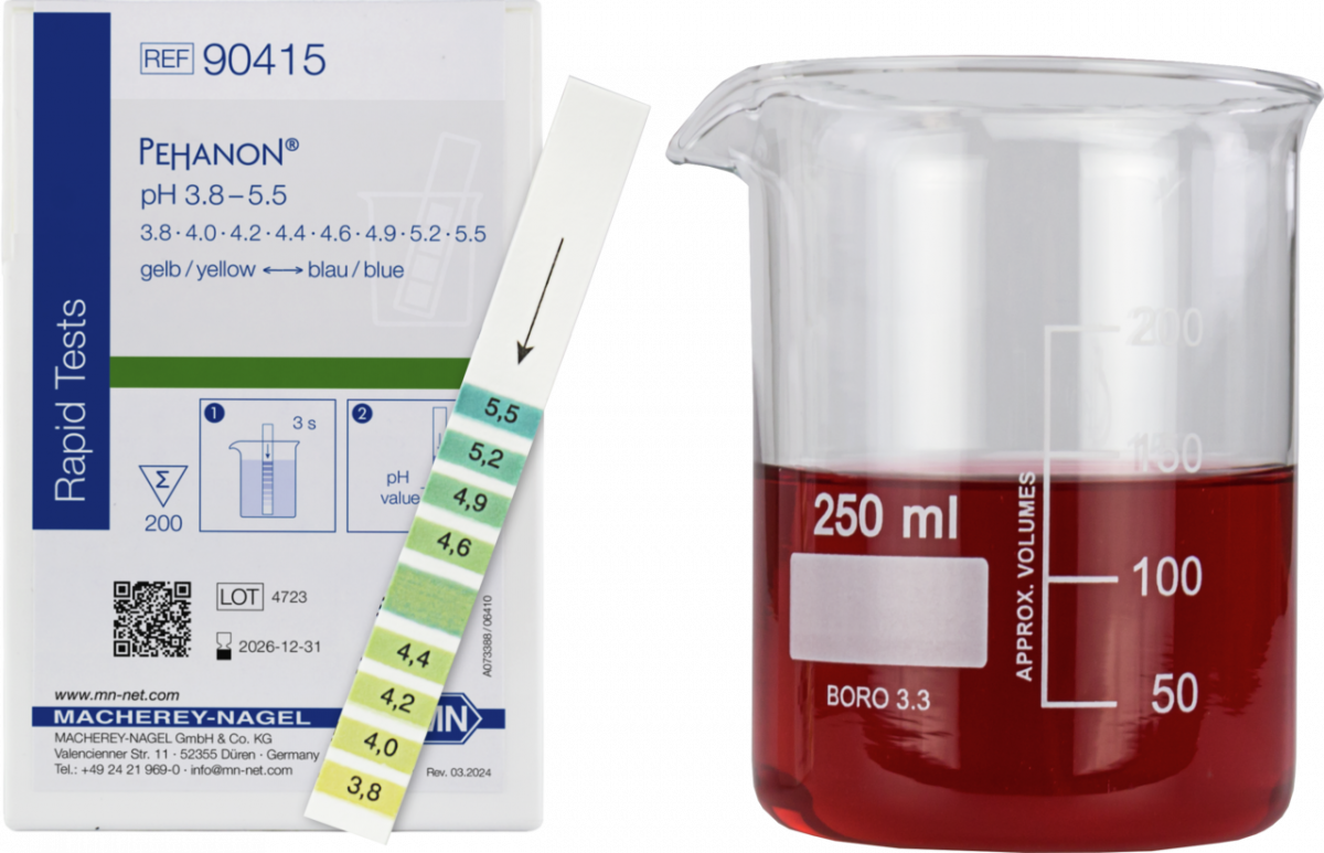 Macherey-Nagel Pehanon Test Strips (pH 3.8-5.5)