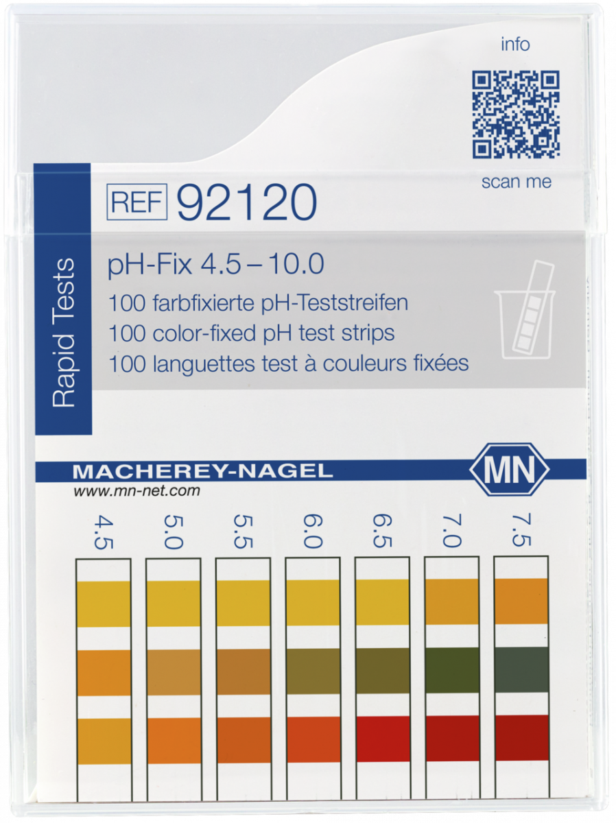 Macherey-Nagel pH-Fix Indicator Strips (pH 4.5-10.0)