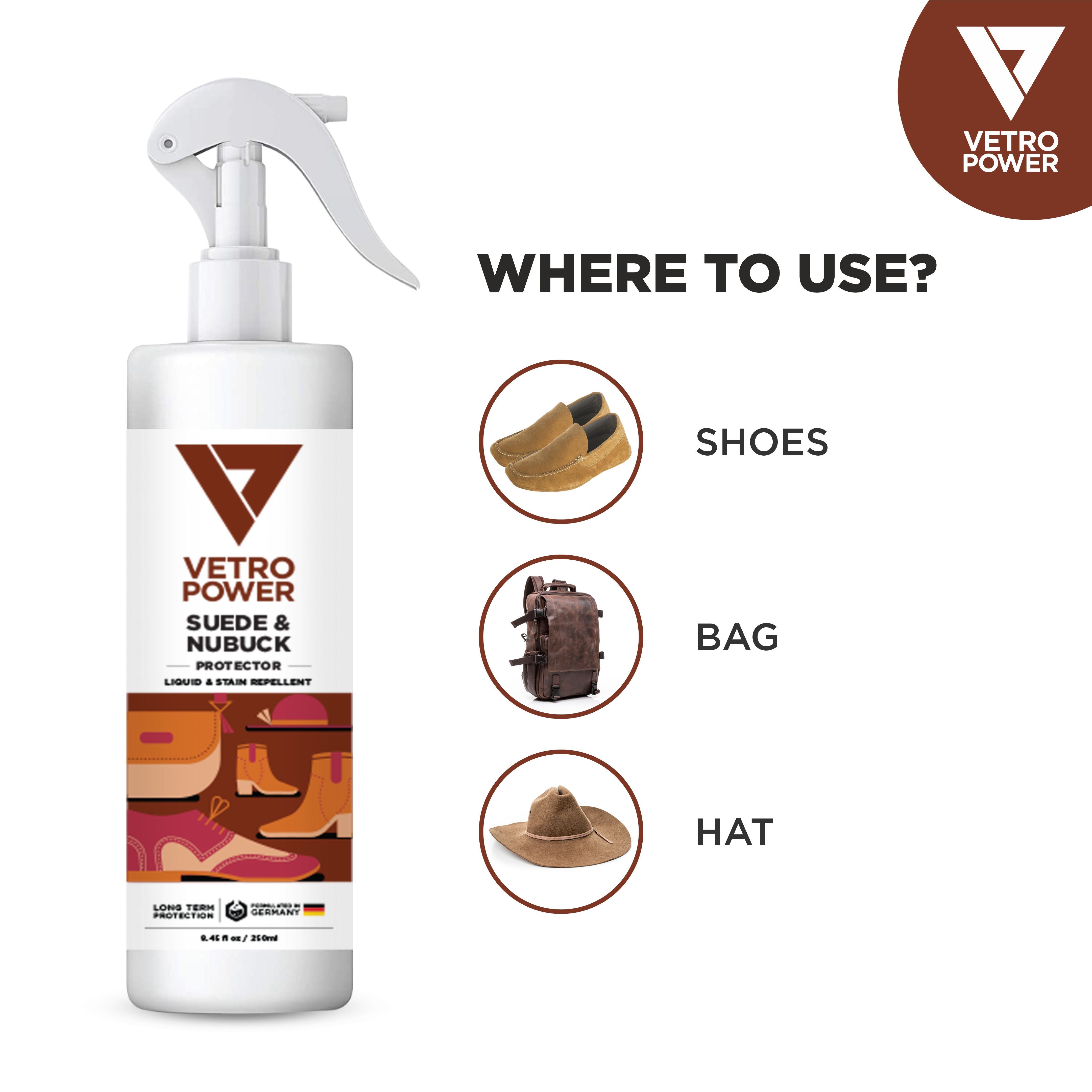 Vetro Power Suede & Nubuck Protector