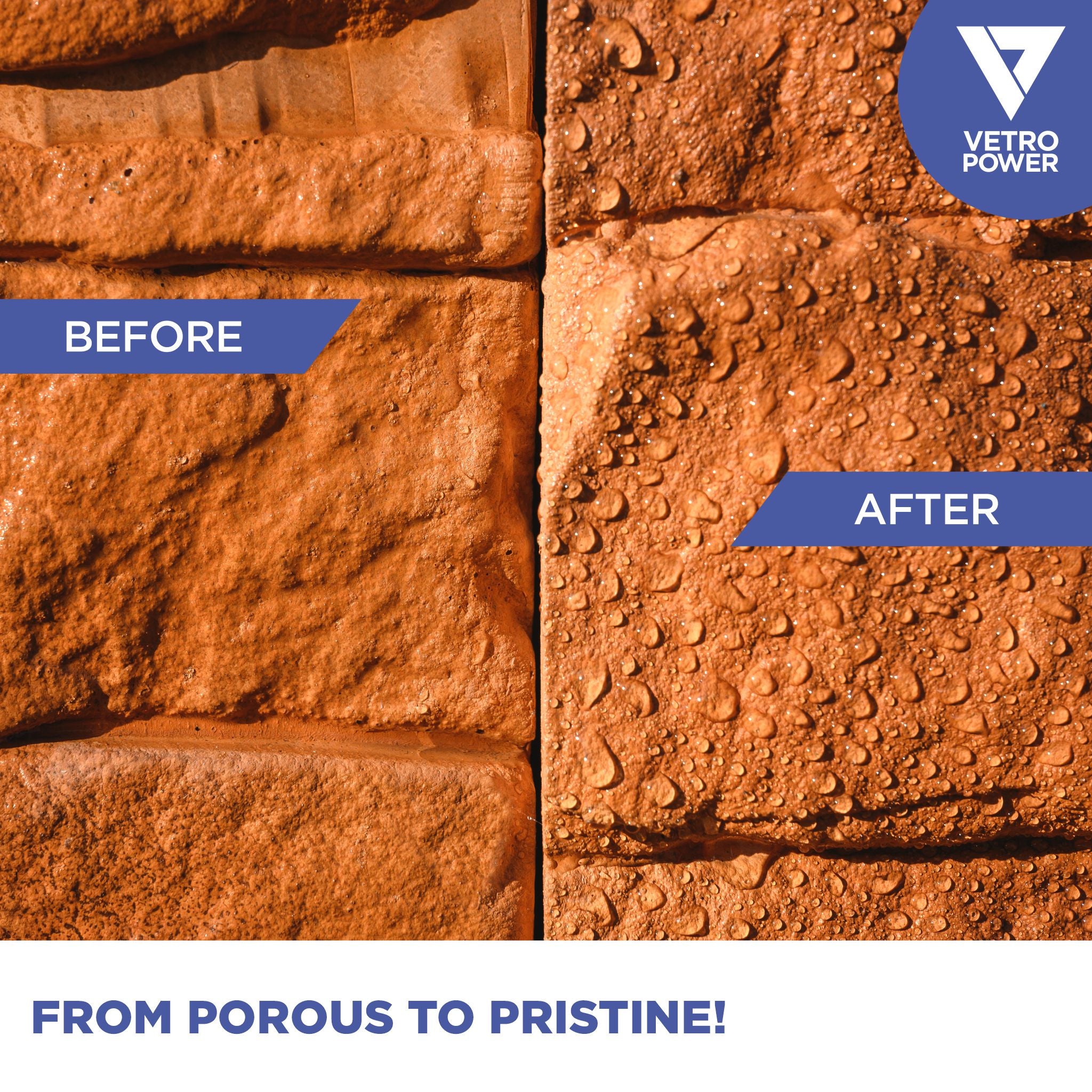 Vetro Power Porous Stone Protector Spray and Impregnating Sealer