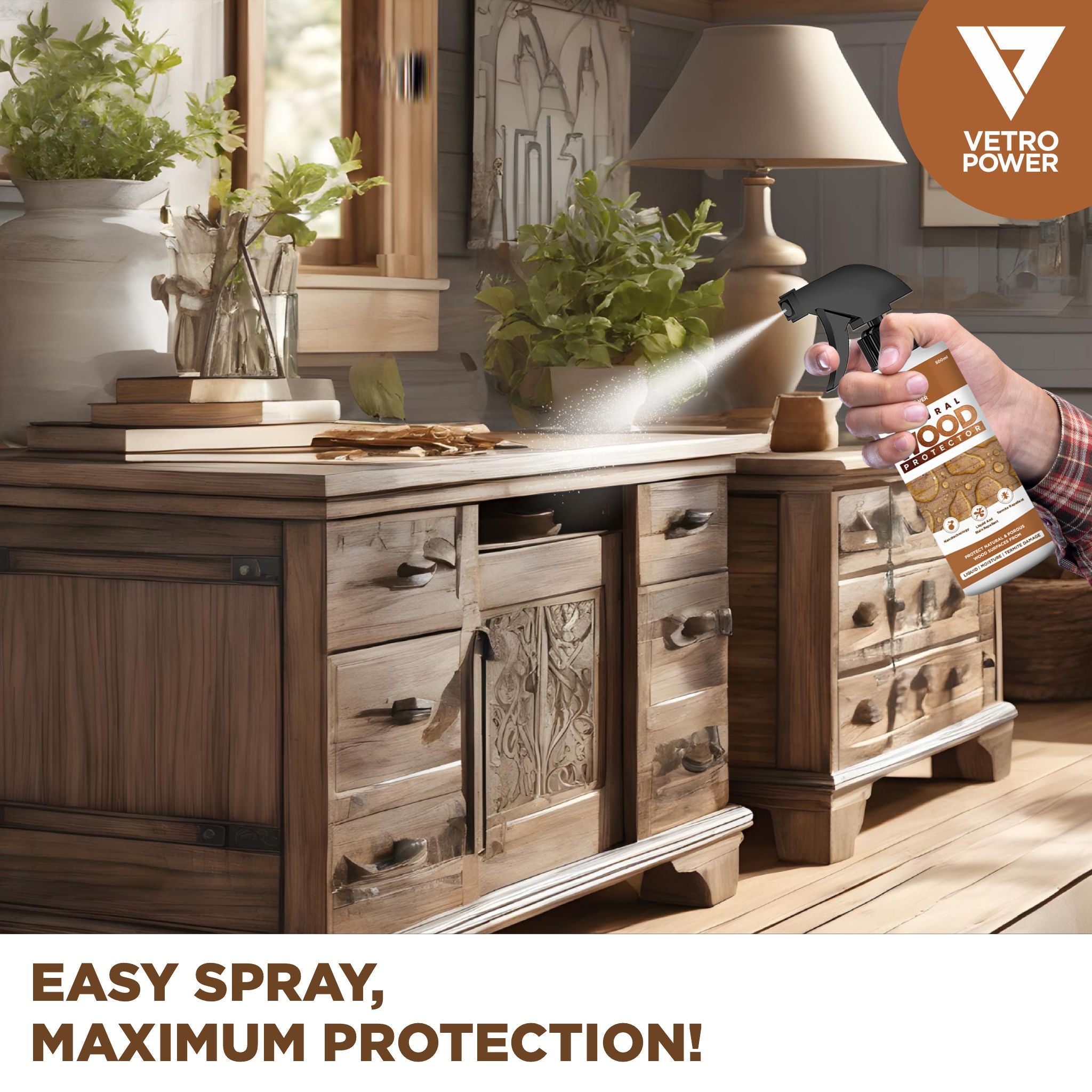 Vetro Power Natural Wood Protector