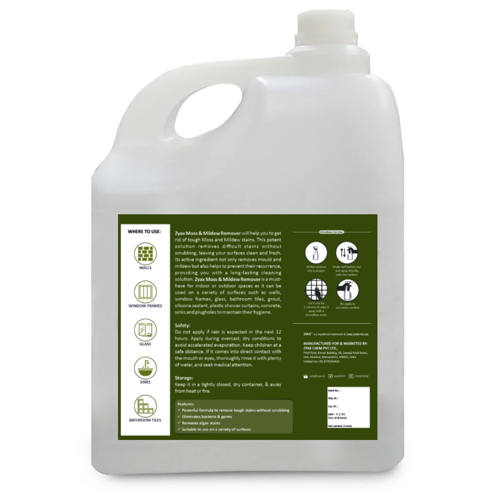 Zyax Moss & Mildew Remover Spray