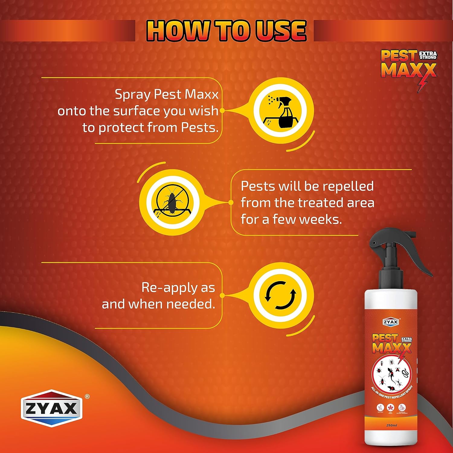 Zyax Pest Maxx All In One Repellent Spray