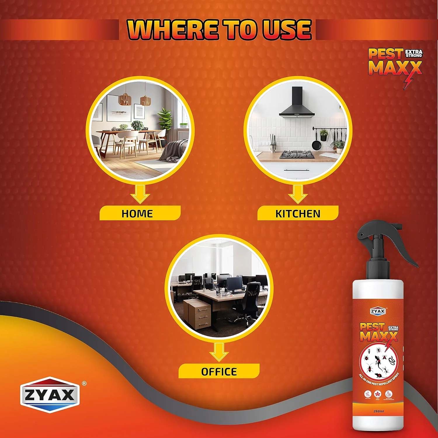 Zyax Pest Maxx All In One Repellent Spray