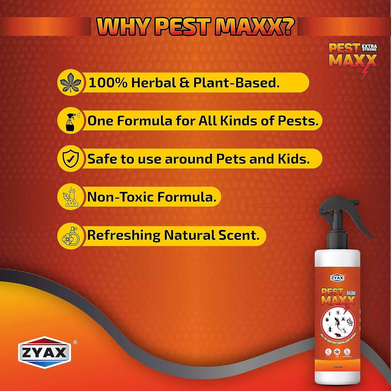 Zyax Pest Maxx All In One Repellent Spray