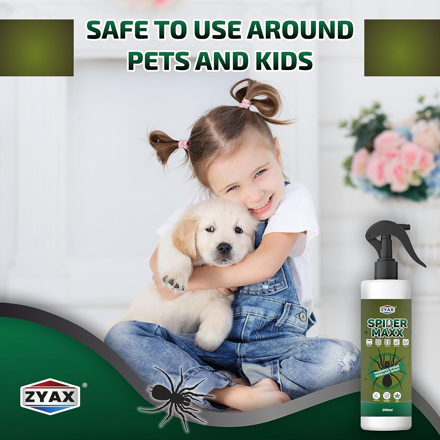 Zyax Spider Maxx Spider Repellent Spray