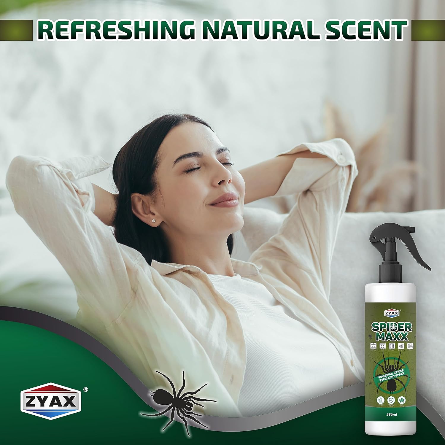 Zyax Spider Maxx Spider Repellent Spray