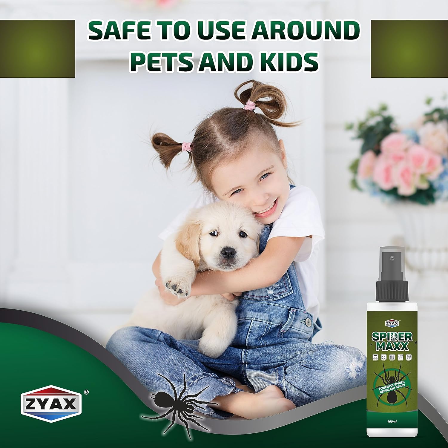 Zyax Spider Maxx Spider Repellent Spray