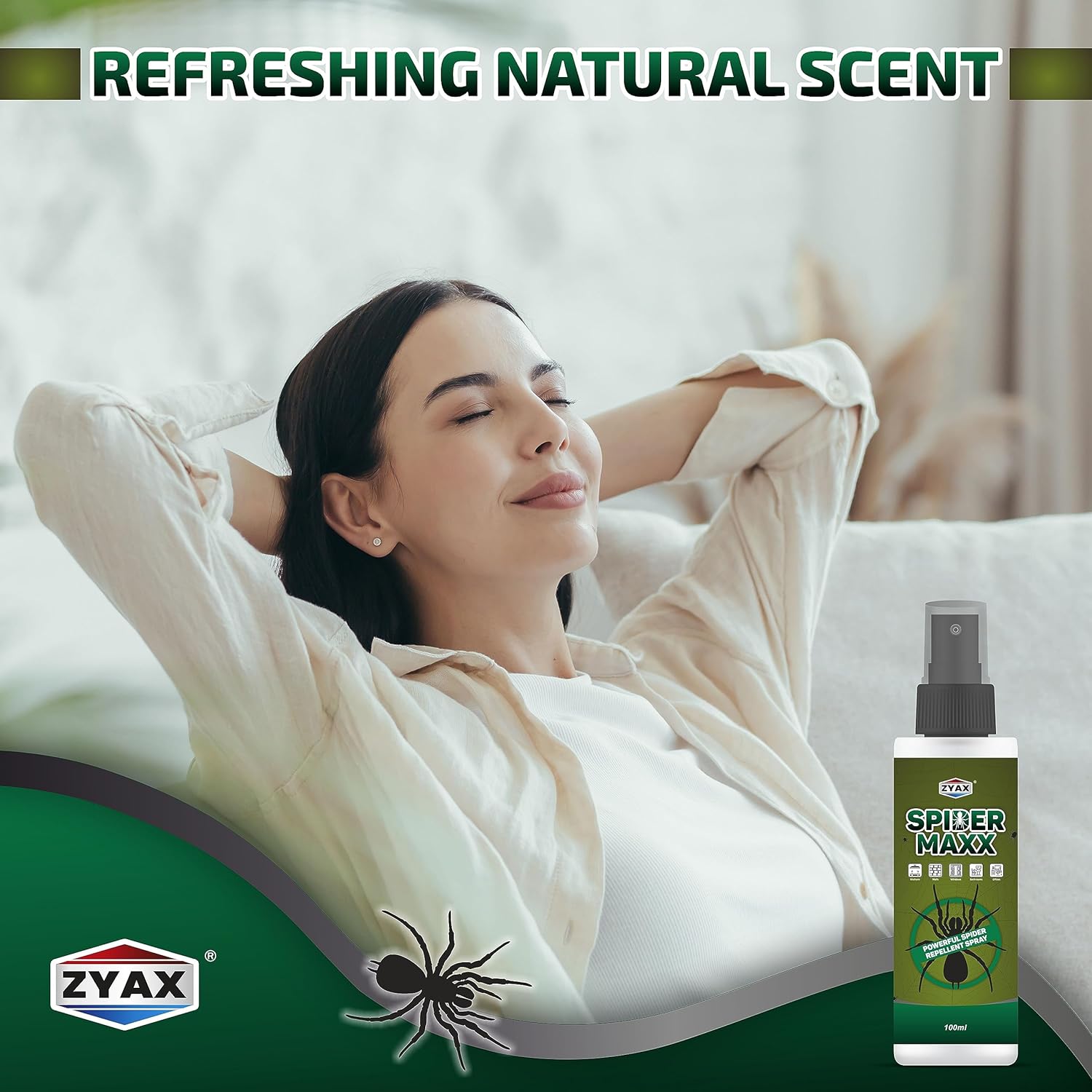 Zyax Spider Maxx Spider Repellent Spray