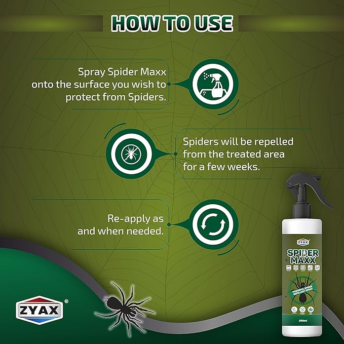 Zyax Spider Maxx Spider Repellent Spray