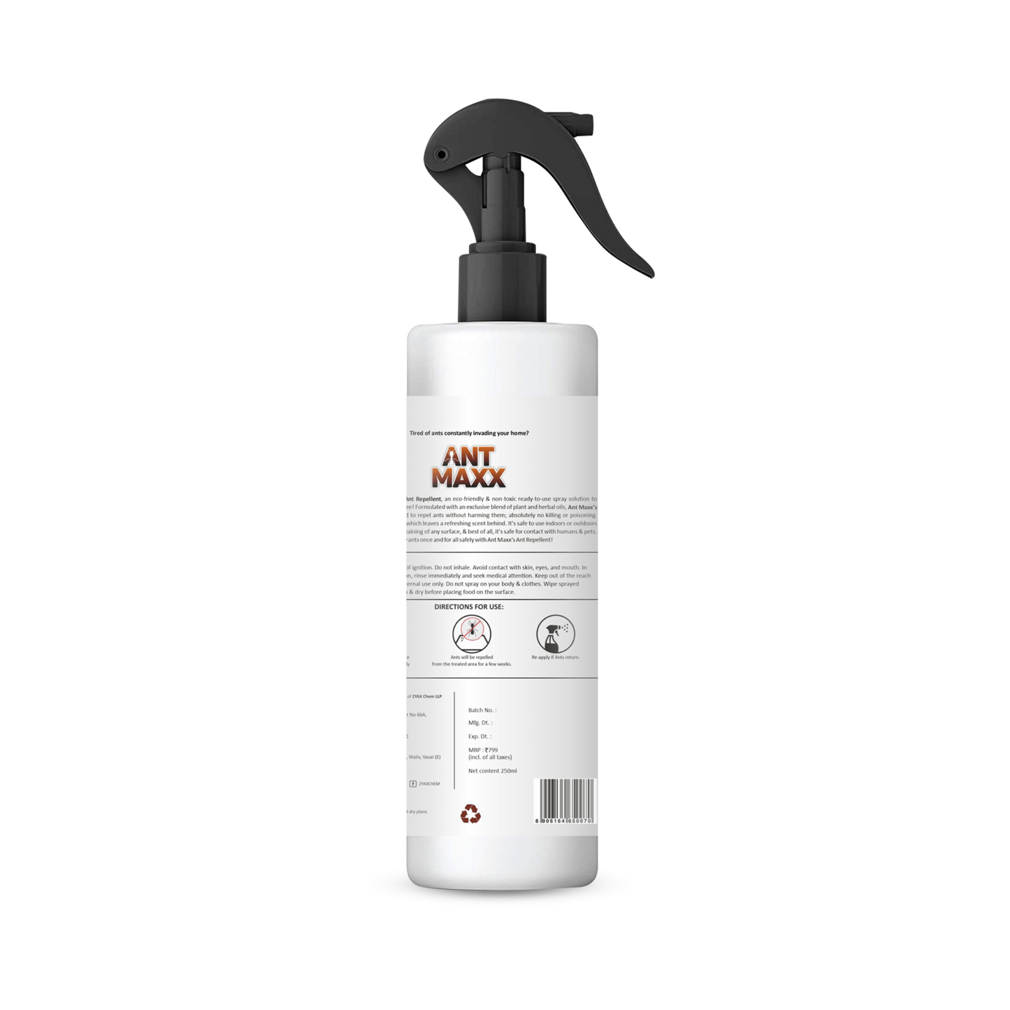 Zyax Ant Maxx - Ant Repellent Spray - Zyax.in