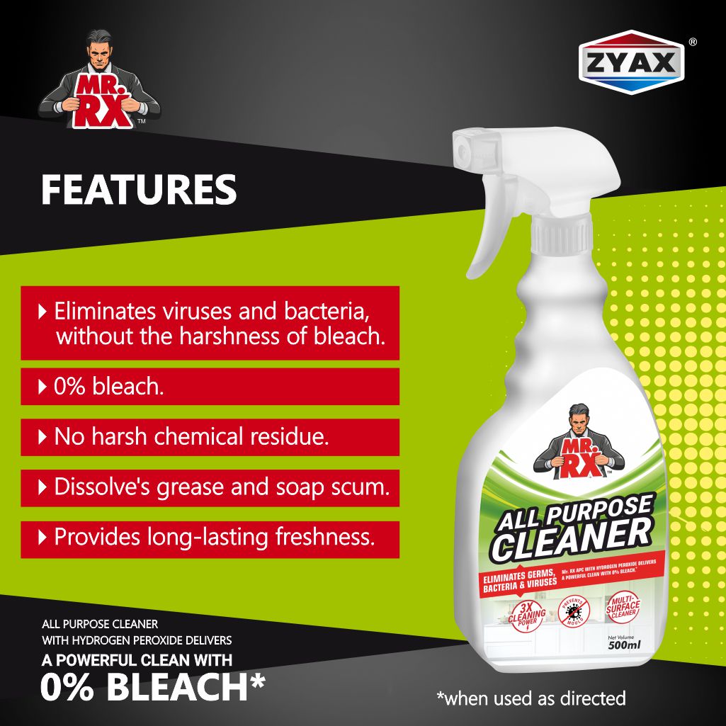 Mr. RX All Purpose Hydrogen Peroxide Cleaner - Zyax.in