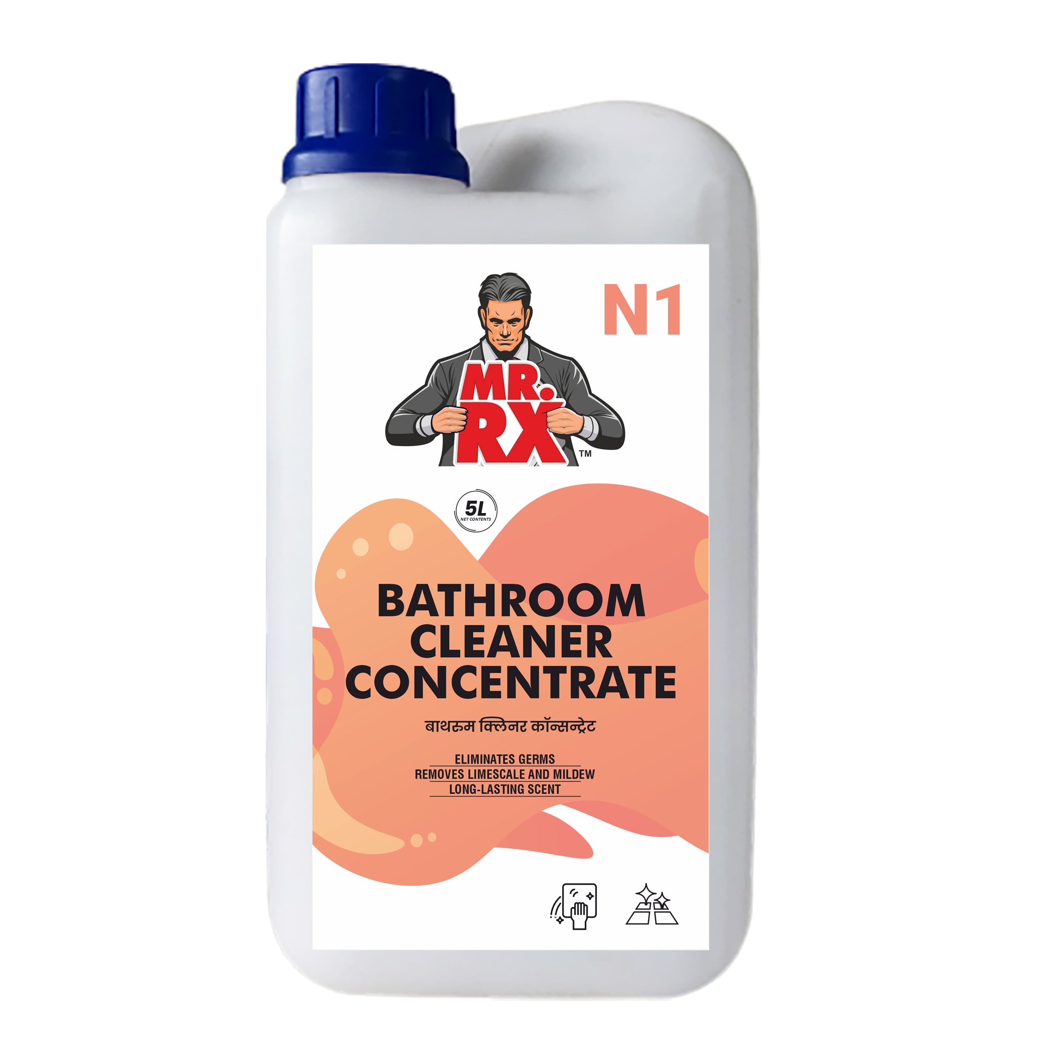 Mr. RX N1 Bathroom Cleaner Concentrate - Zyax.in
