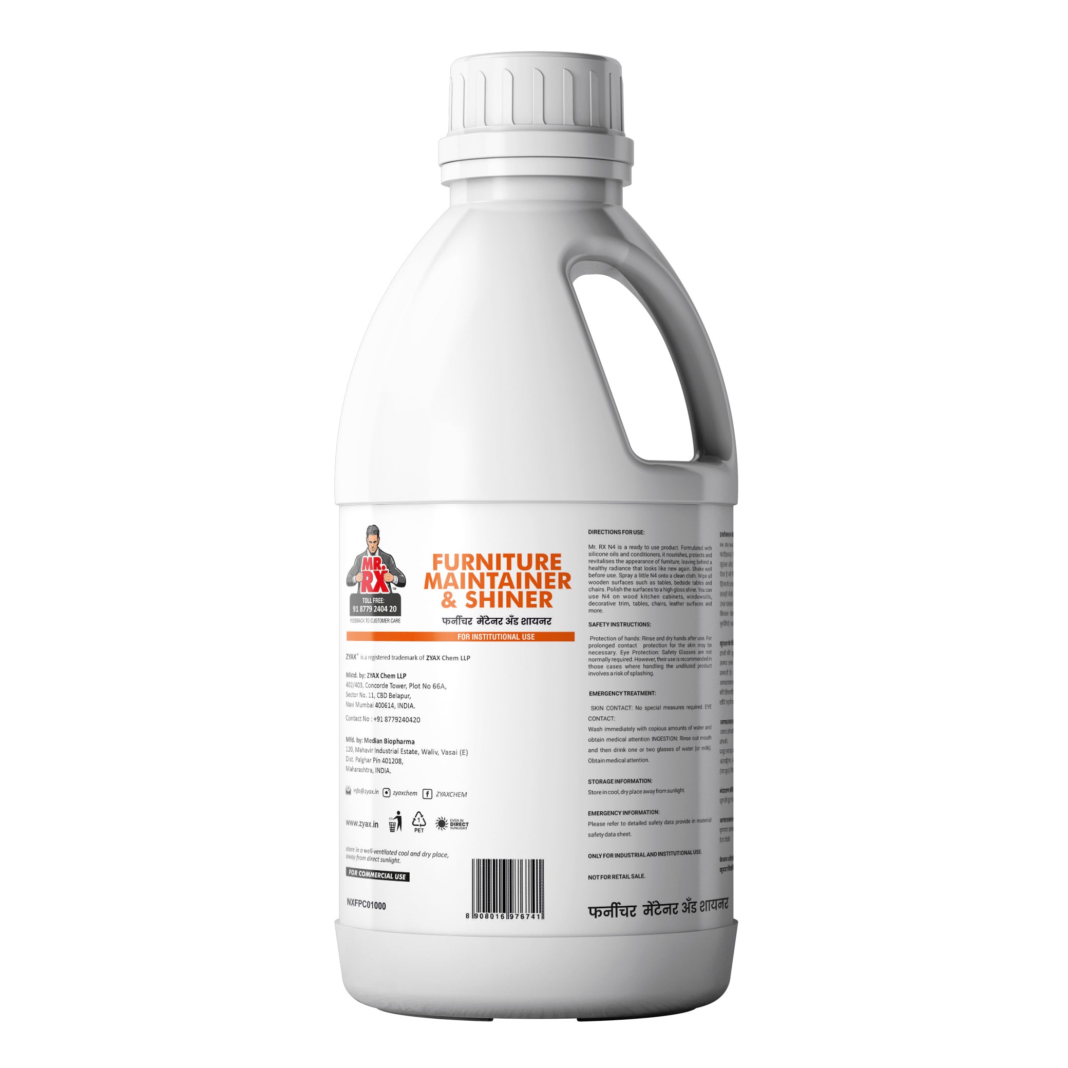 Mr. RX N4 Furniture Maintainer & Shiner - Zyax.in