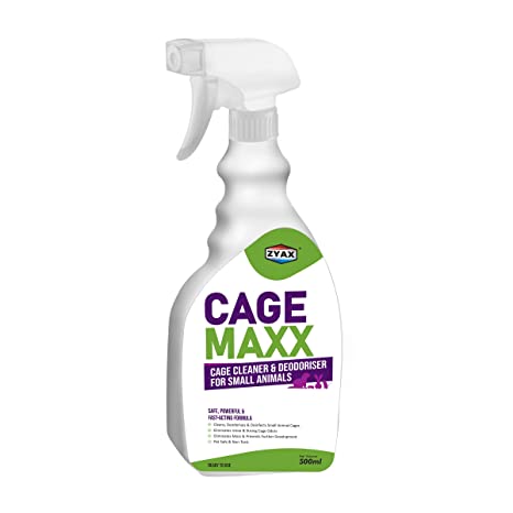 Buy Zyax Cage Maxx Pet Safe Small Animal Cage Cleaner 500ml Zyax.in