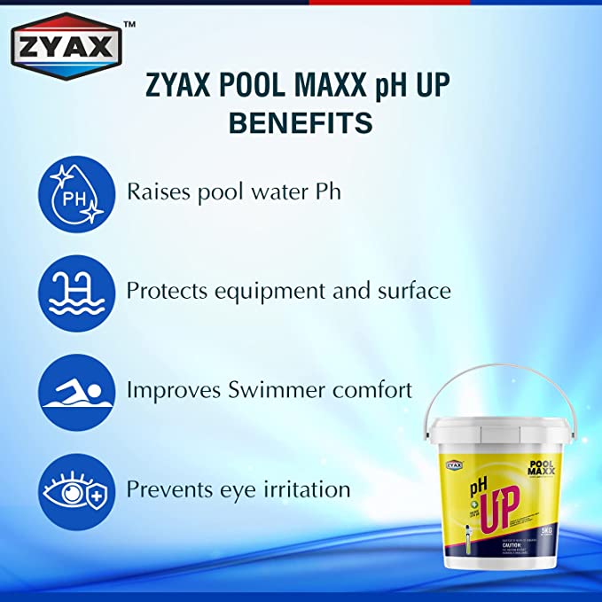 Zyax Pool Maxx pH Up - Ph Balancer - Zyax.in