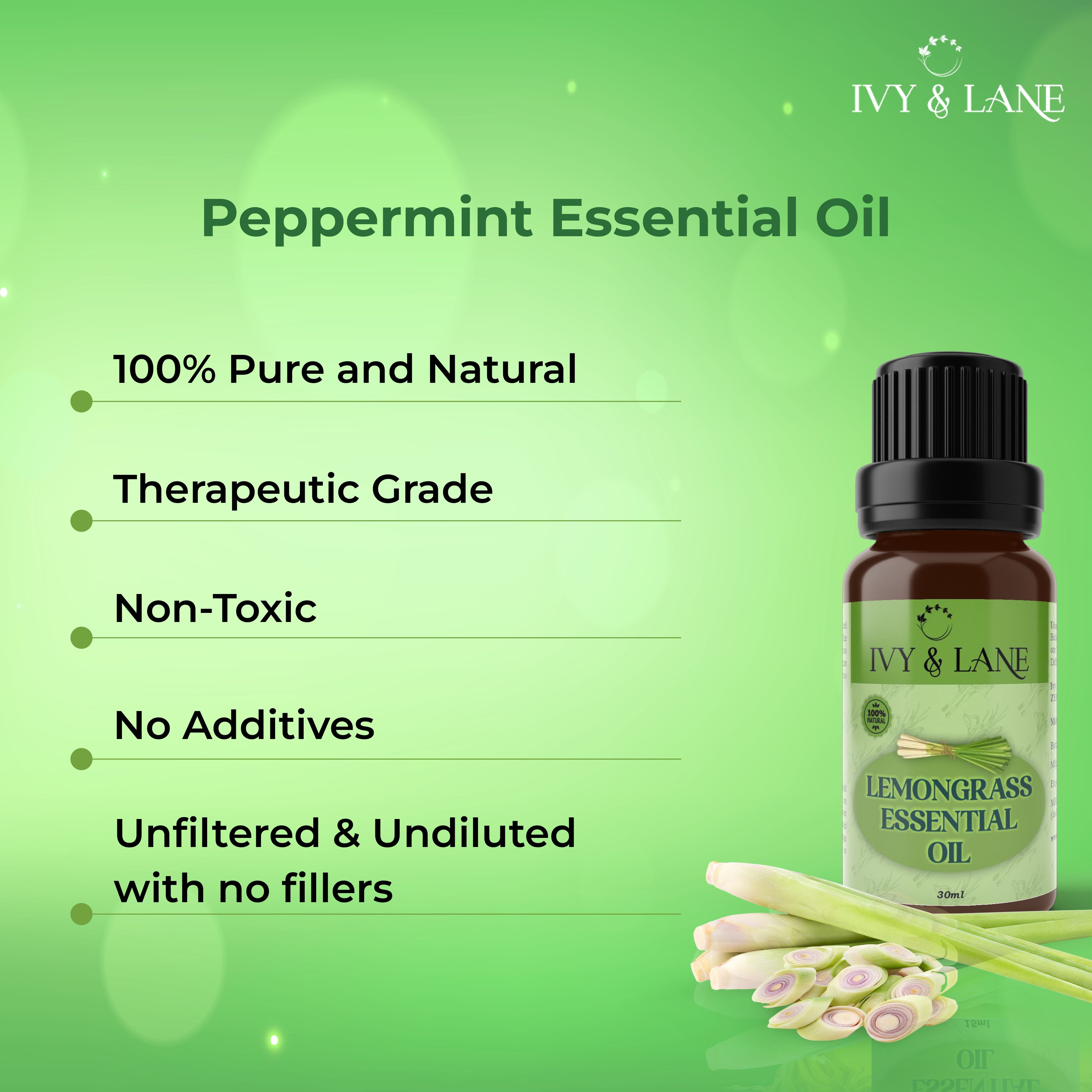 Ivy & Lane Lemon Grass Essential Oil