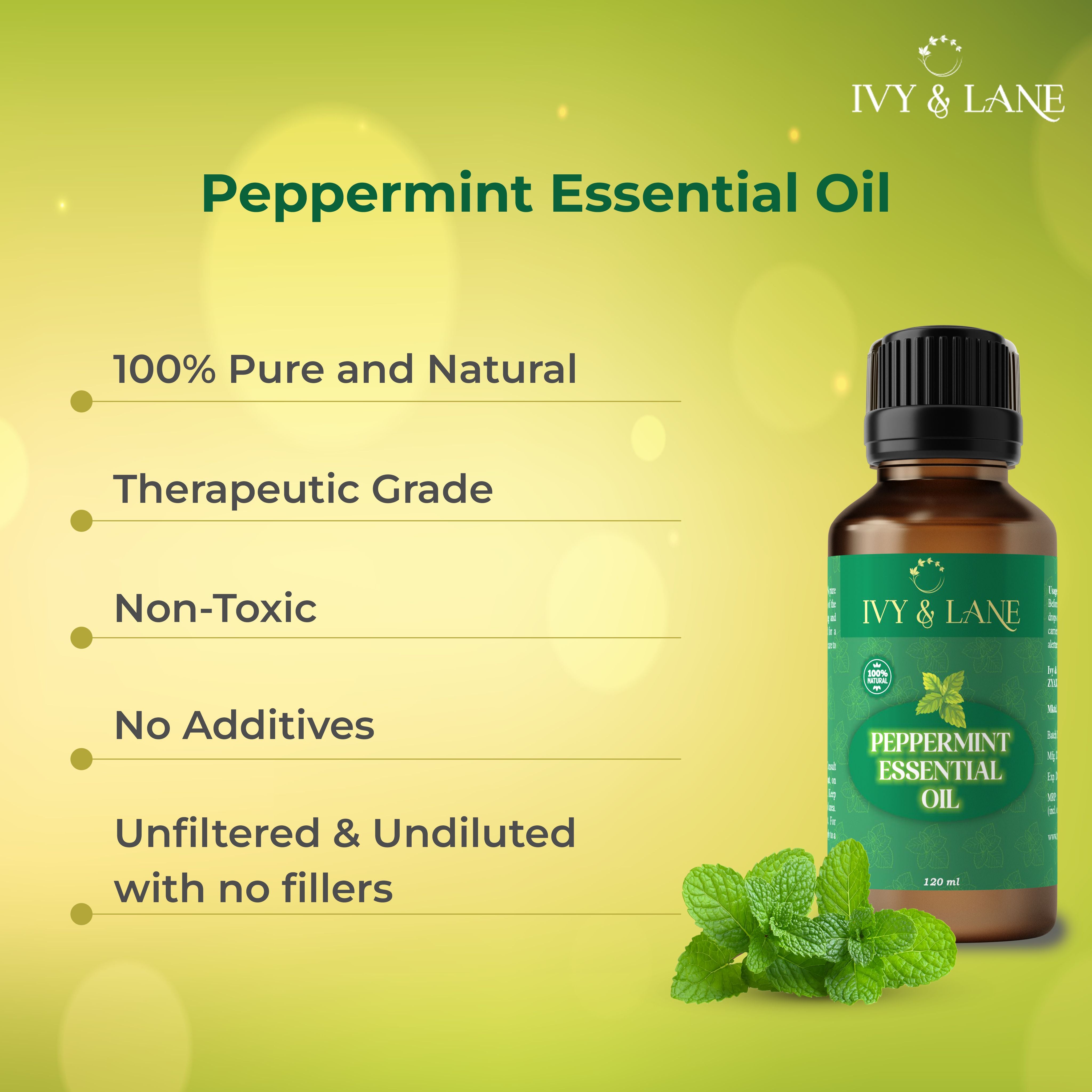 Ivy & Lane Peppermint Essential Oil