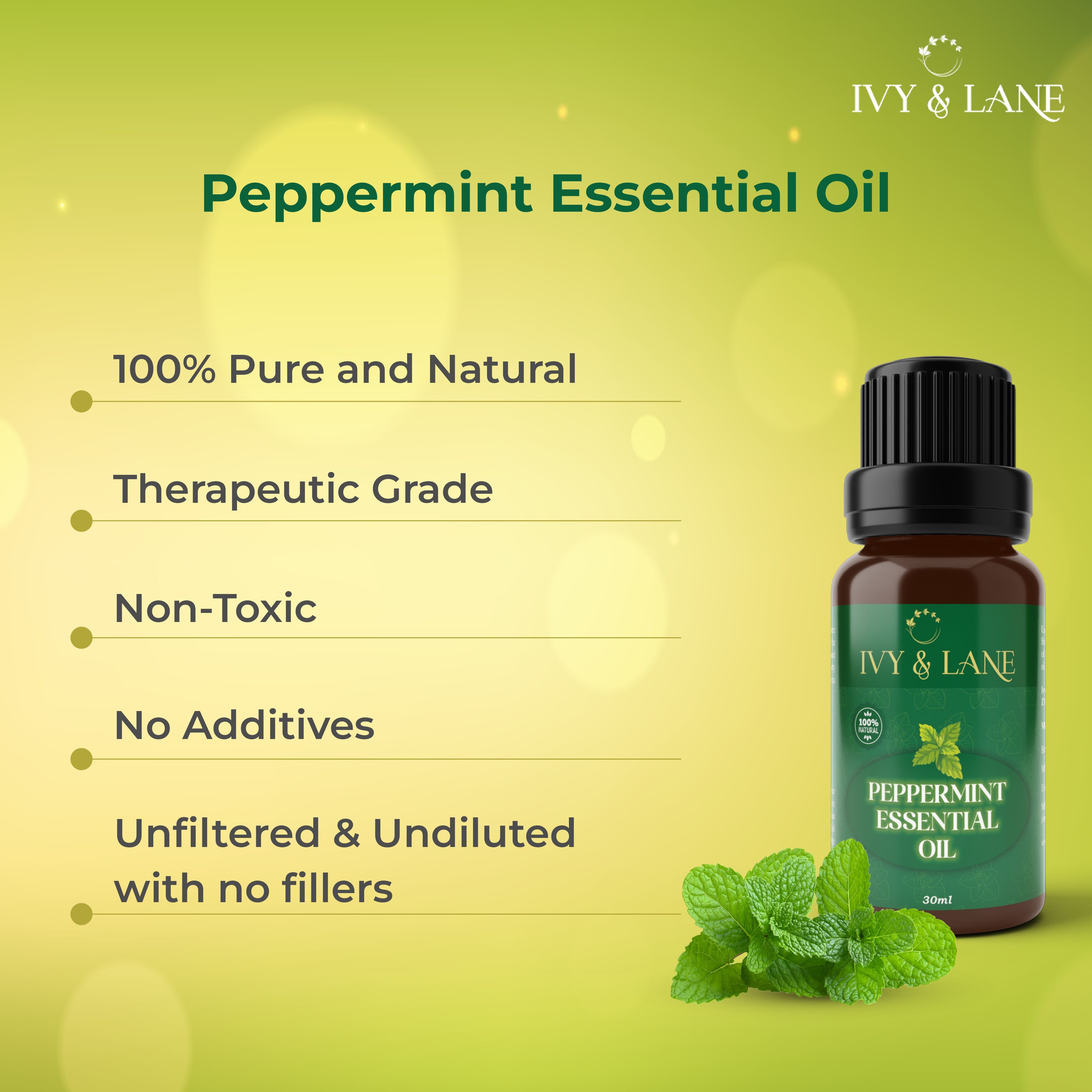 Ivy & Lane Peppermint Essential Oil