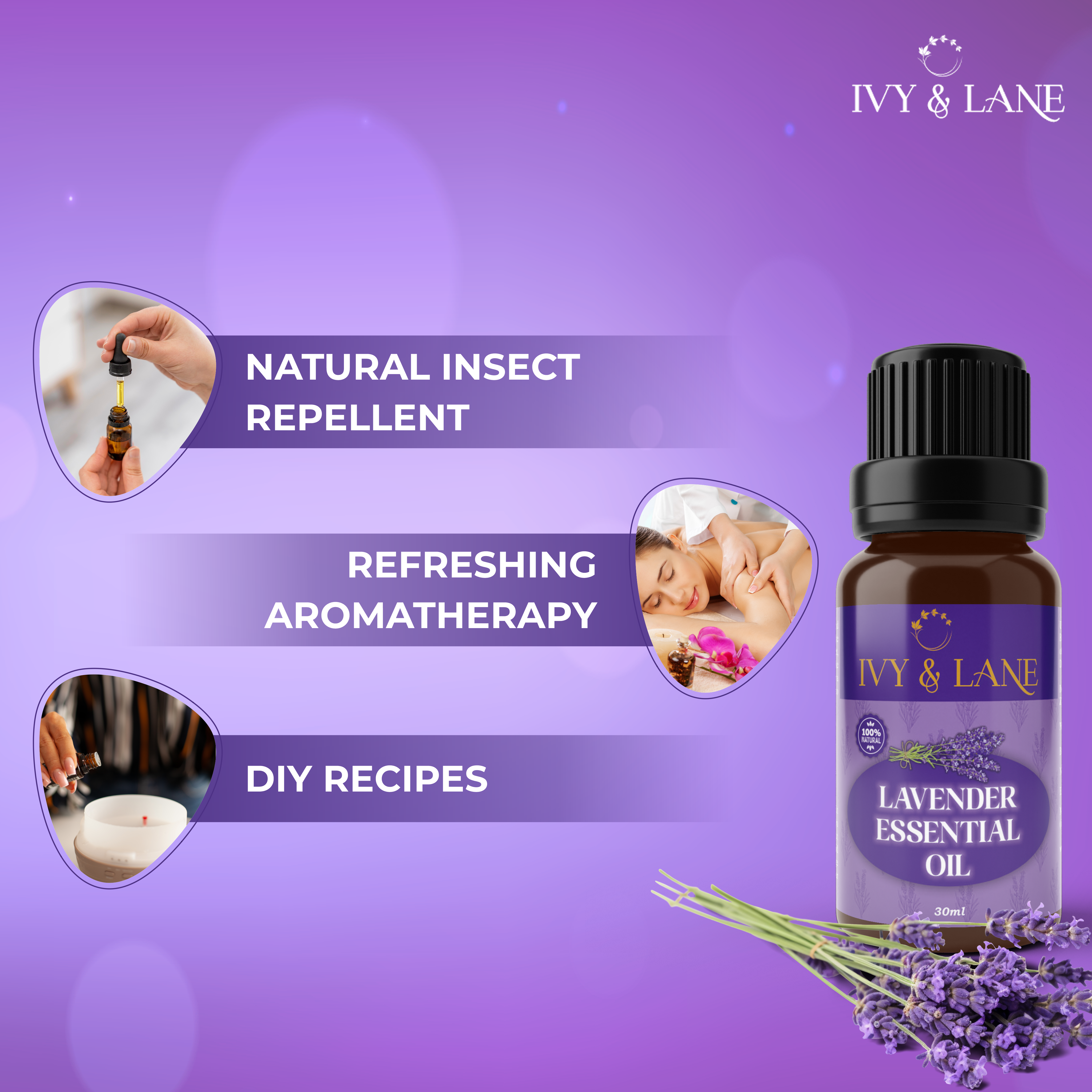 Ivy & Lane Lavender Essential Oil