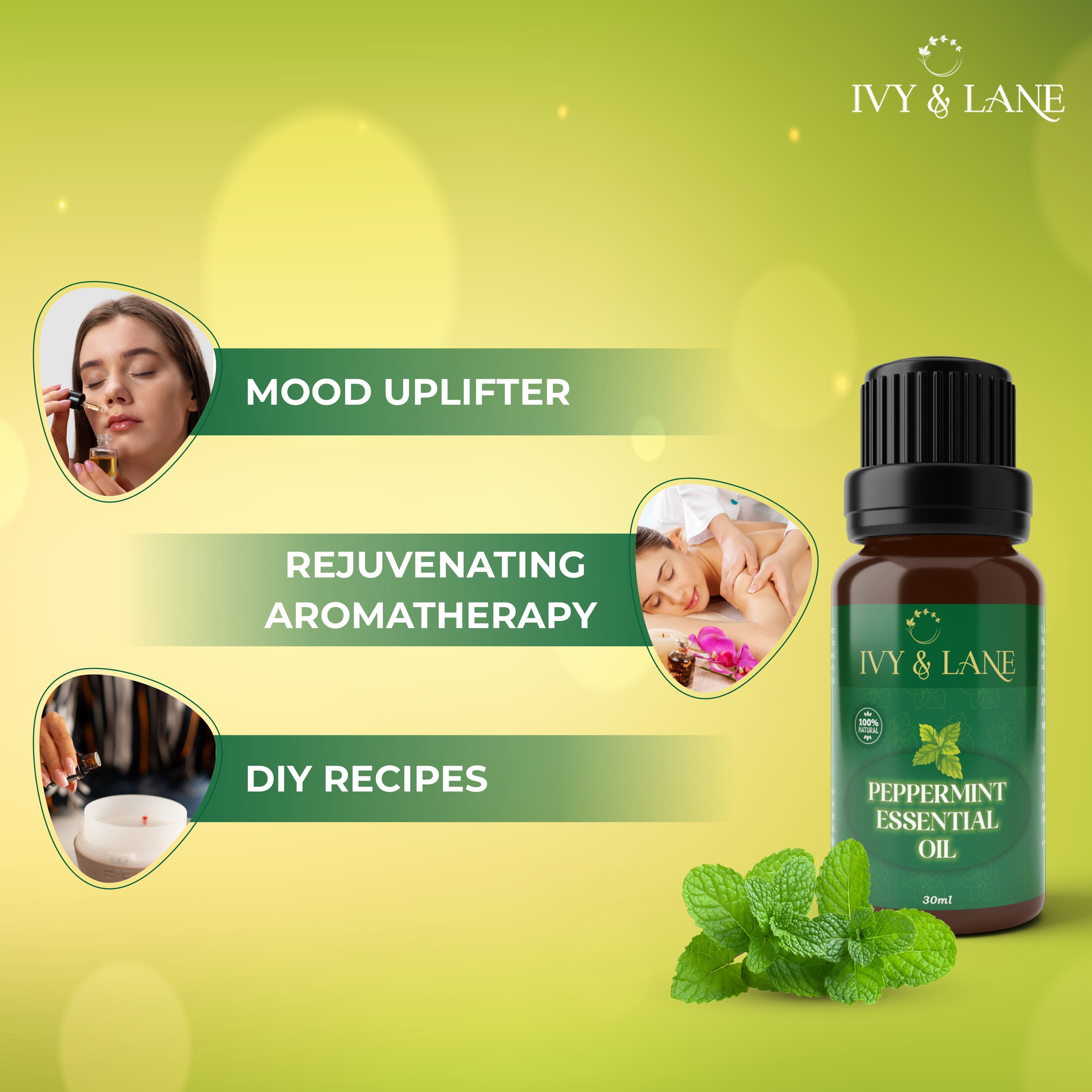 Ivy & Lane Peppermint Essential Oil