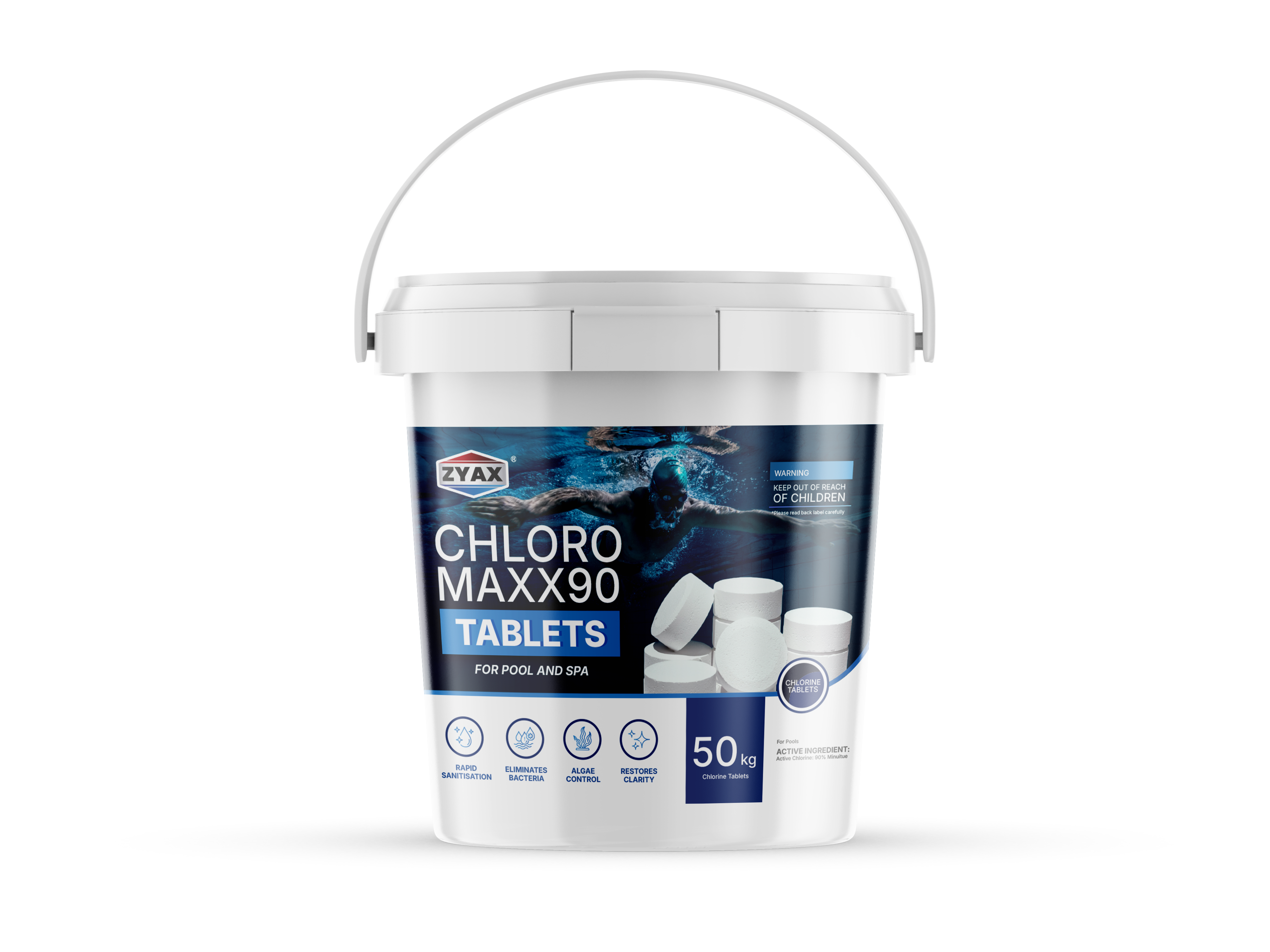 Chloro Maxx TCCA 90 Chlorine Tablets